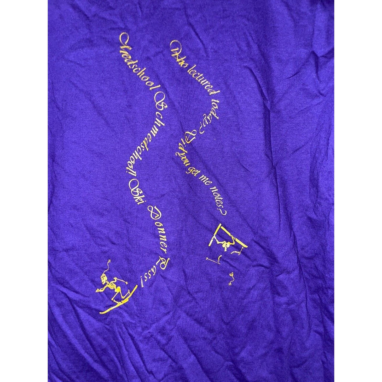 Jerzees Vintage Bozeman Slackers Shirt E-94 Medschool Ski Science L Size US L / EU 52-54 / 3 - 6 Thumbnail