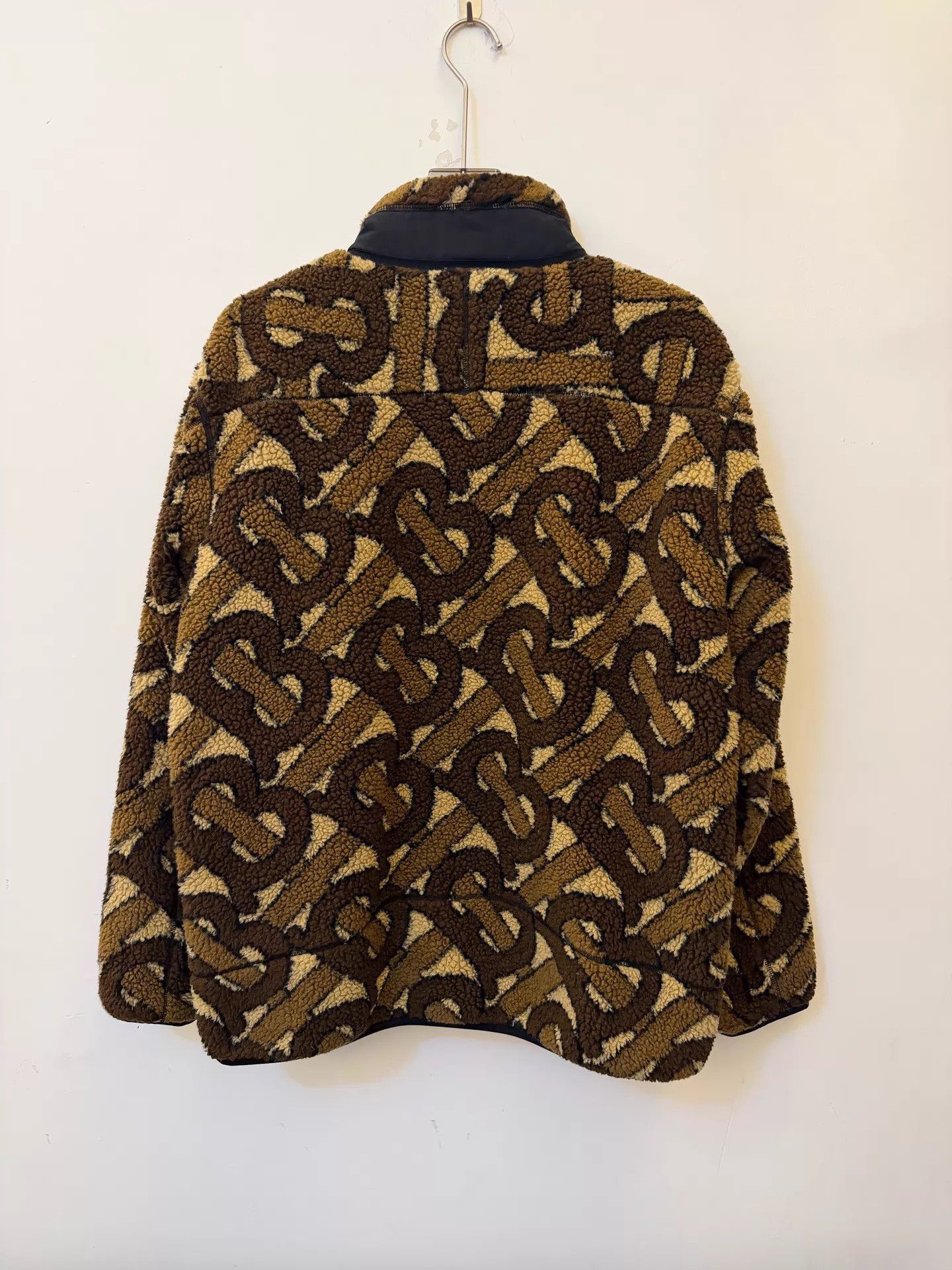 Burberry Burberry Teddy Wool Check All Over Zip Jacket 54 Size US L / EU 52-54 / 3 - 2 Thumbnail