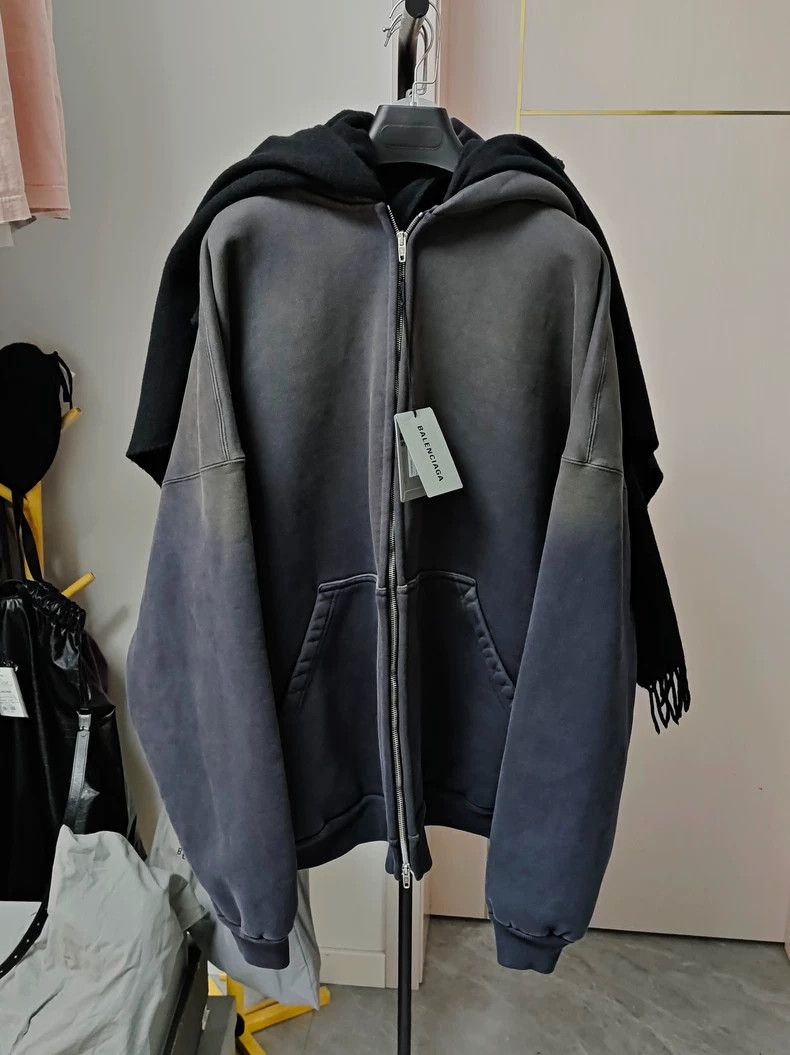 Balenciaga 24F Fall Clay Dye Hoodie