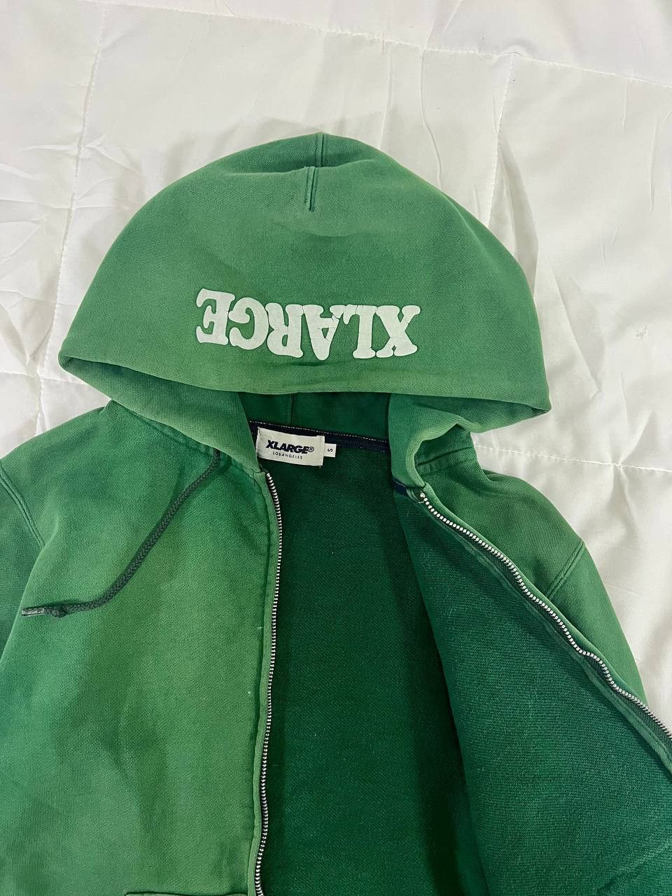 Vintage × Xlarge CRAZY Vintage Y2K XLarge Los Angeles Zip Up Hoodie Size US S / EU 44-46 / 1 - 7 Thumbnail