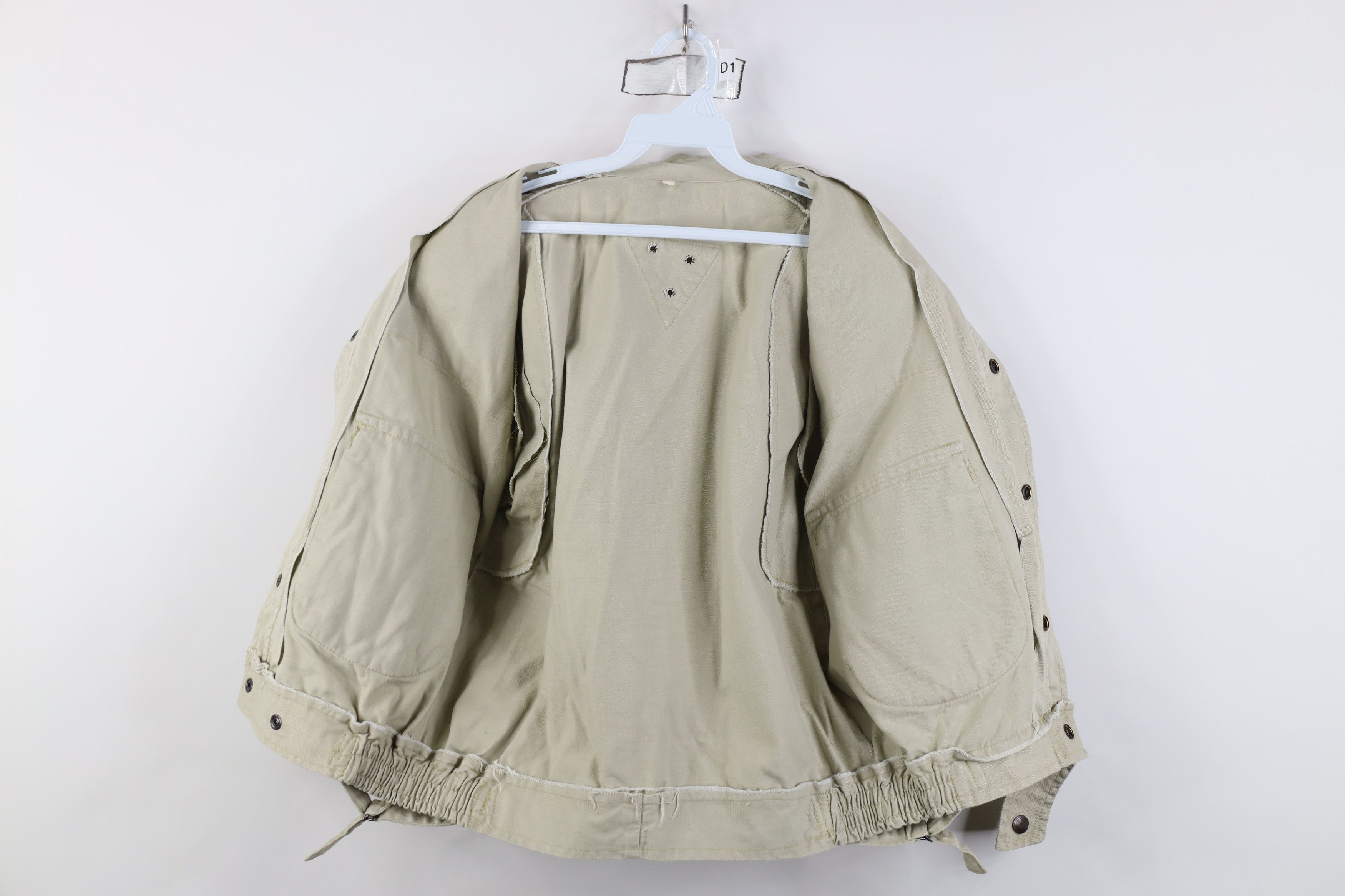 Vintage Vtg 70s 80s Streetwear Side Buckle Canvas Vest Jacket Size L / US 10 / IT 46 - 11 Thumbnail