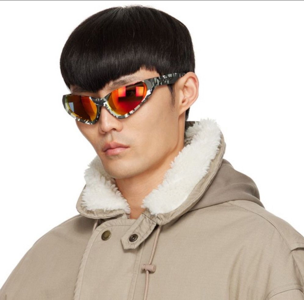 Balenciaga BALENCIAGA SNOW CAMO XPANDER SUNGLASSES Size ONE SIZE - 2 Thumbnail