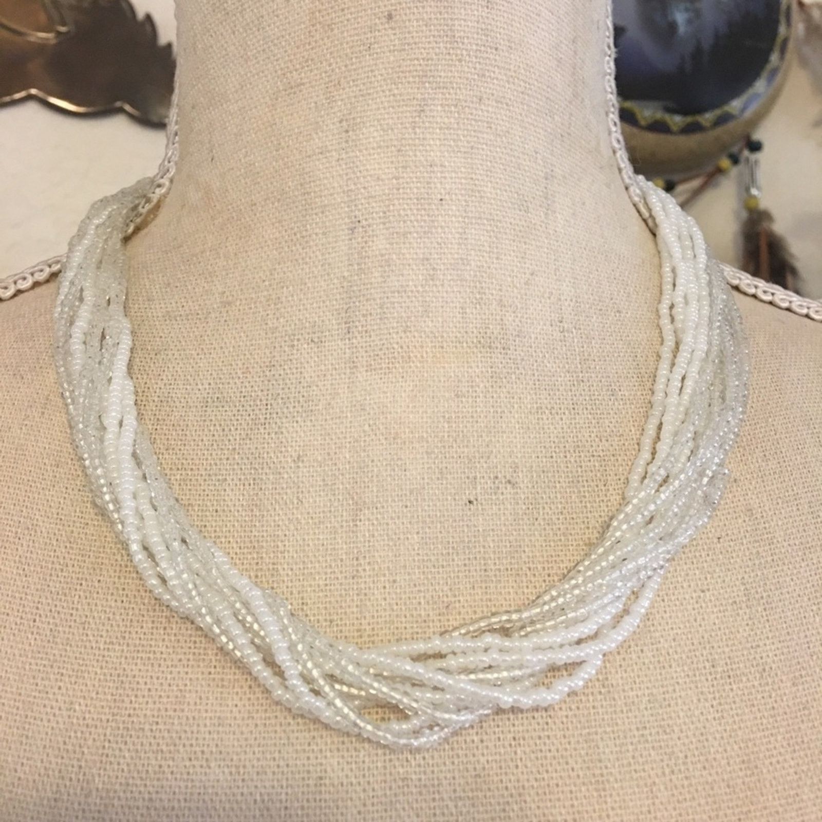 Vintage Vintage repurpose multi strand seed bead necklace Size ONE SIZE - 1 Thumbnail