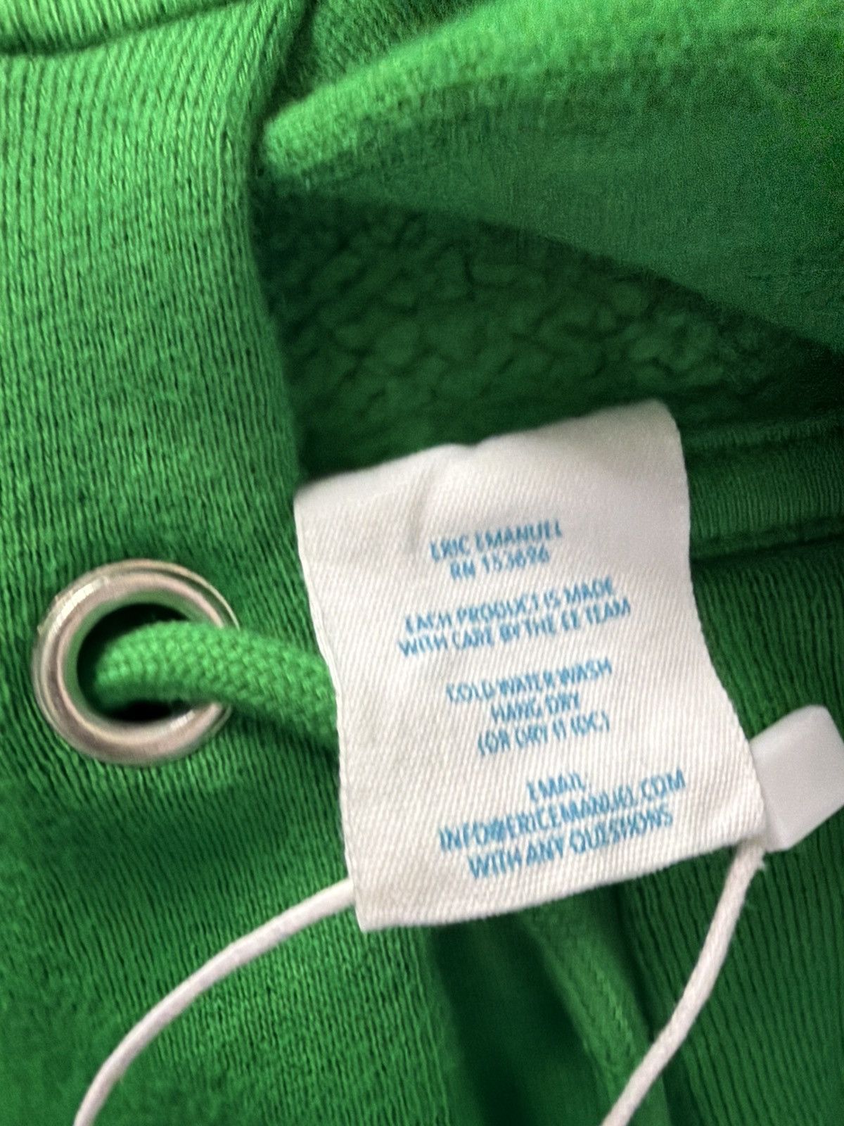 Eric Emanuel Eric Emanuel green hoodie Size US XL / EU 56 / 4 - 2 Thumbnail