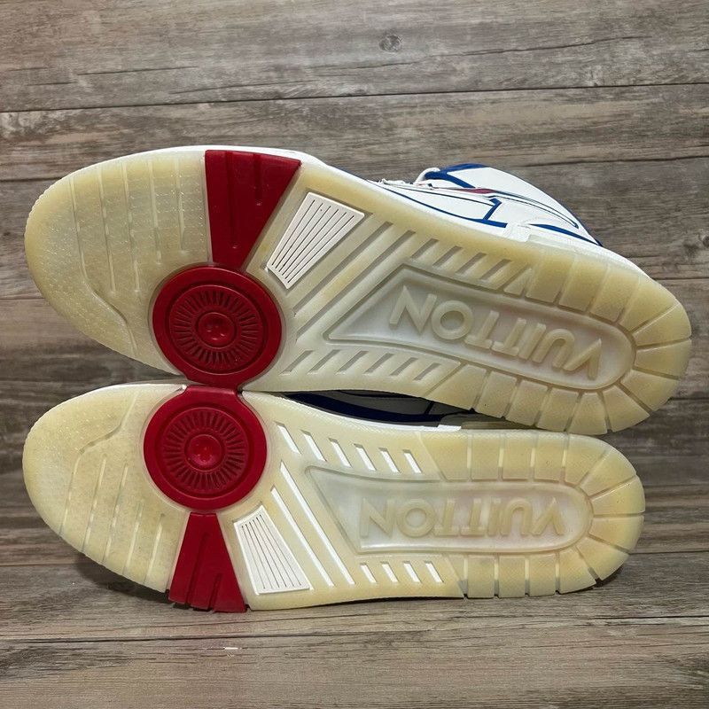 Louis Vuitton Louis Vuitton Trainer Tricolor Fashion Sneakers -2508 Size US 9.5 / EU 42-43 - 3 Thumbnail