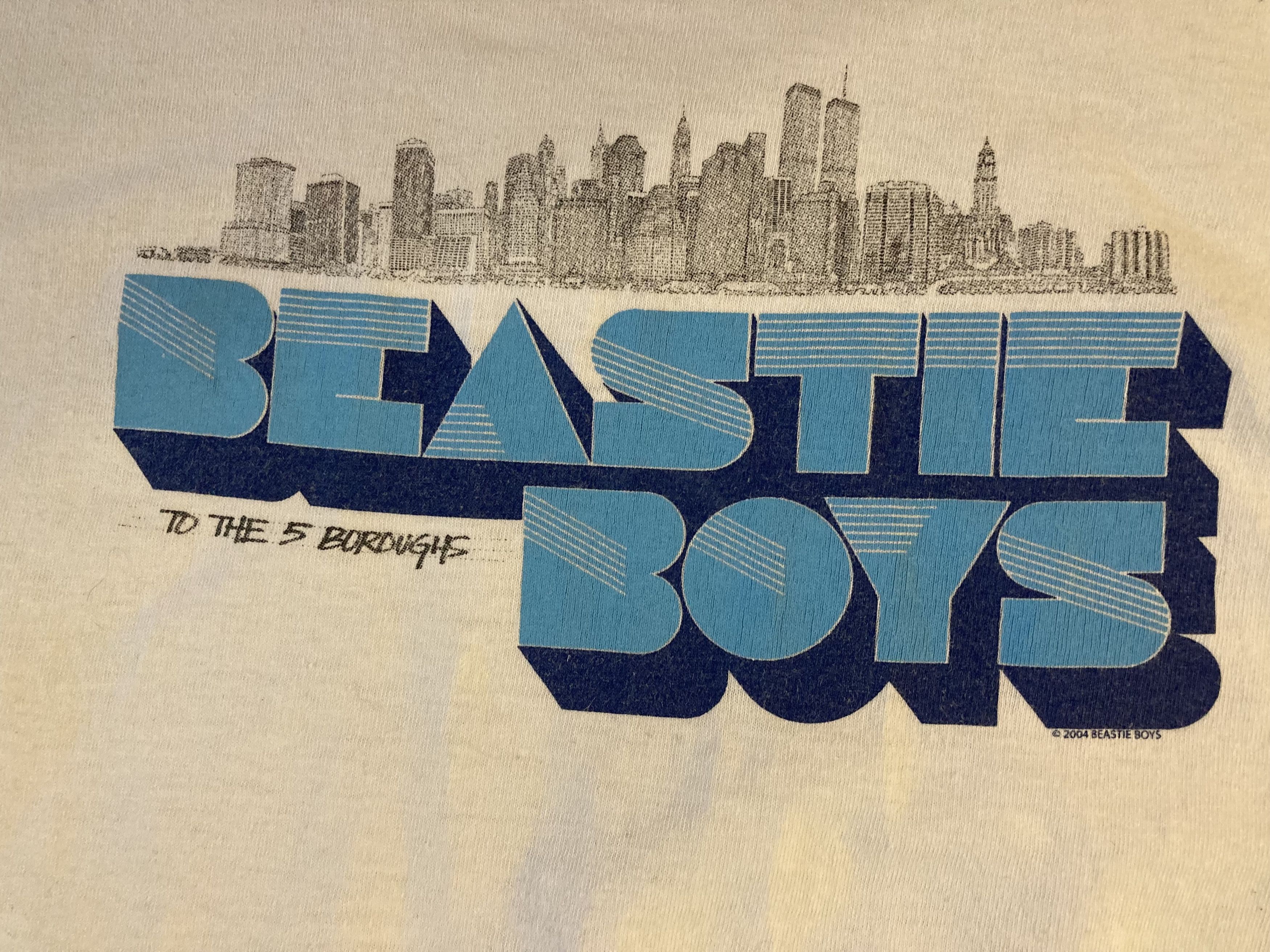 Band Tees Vintage 2004 Beastie Boys To The 5 Boroughs Band Tees Size US XL / EU 56 / 4 - 5 Thumbnail