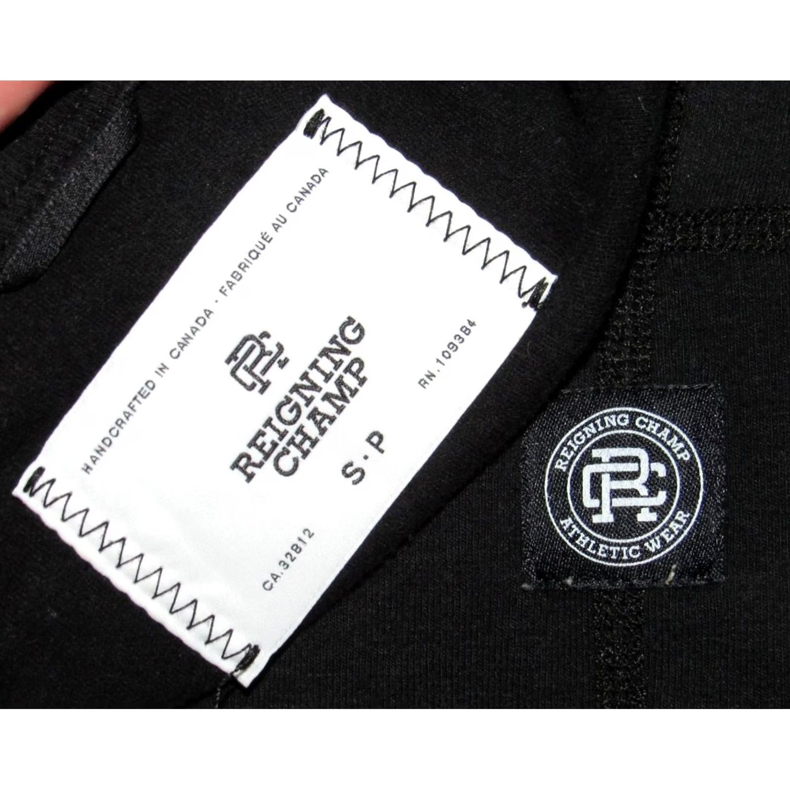 Reigning Champ REIGNING CHAMP Black Lighweight Sweatshirt Small Shirt Men XS? Size US S / EU 44-46 / 1 - 3 Thumbnail