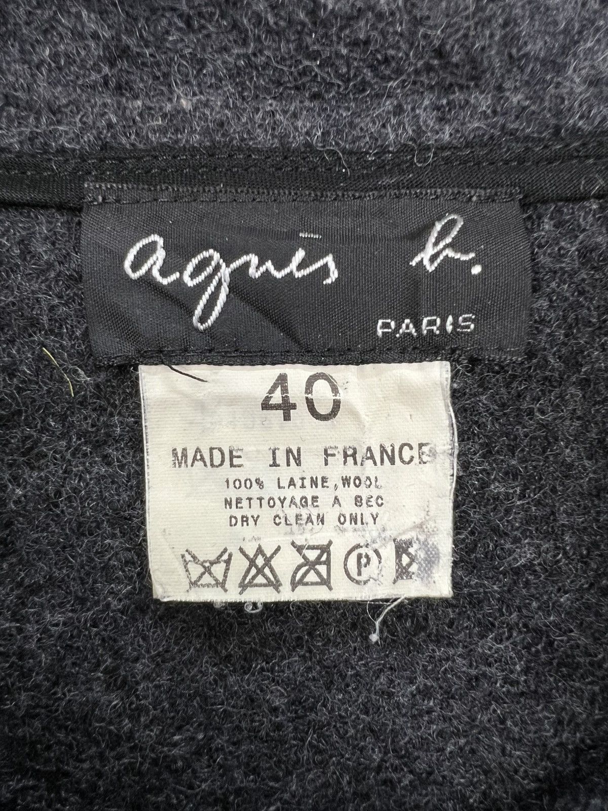 agnes b. Agnes b. Wool Turtleneck Sleeveless Shift Dress Size M / US 6-8 / IT 42-44 - 7 Thumbnail