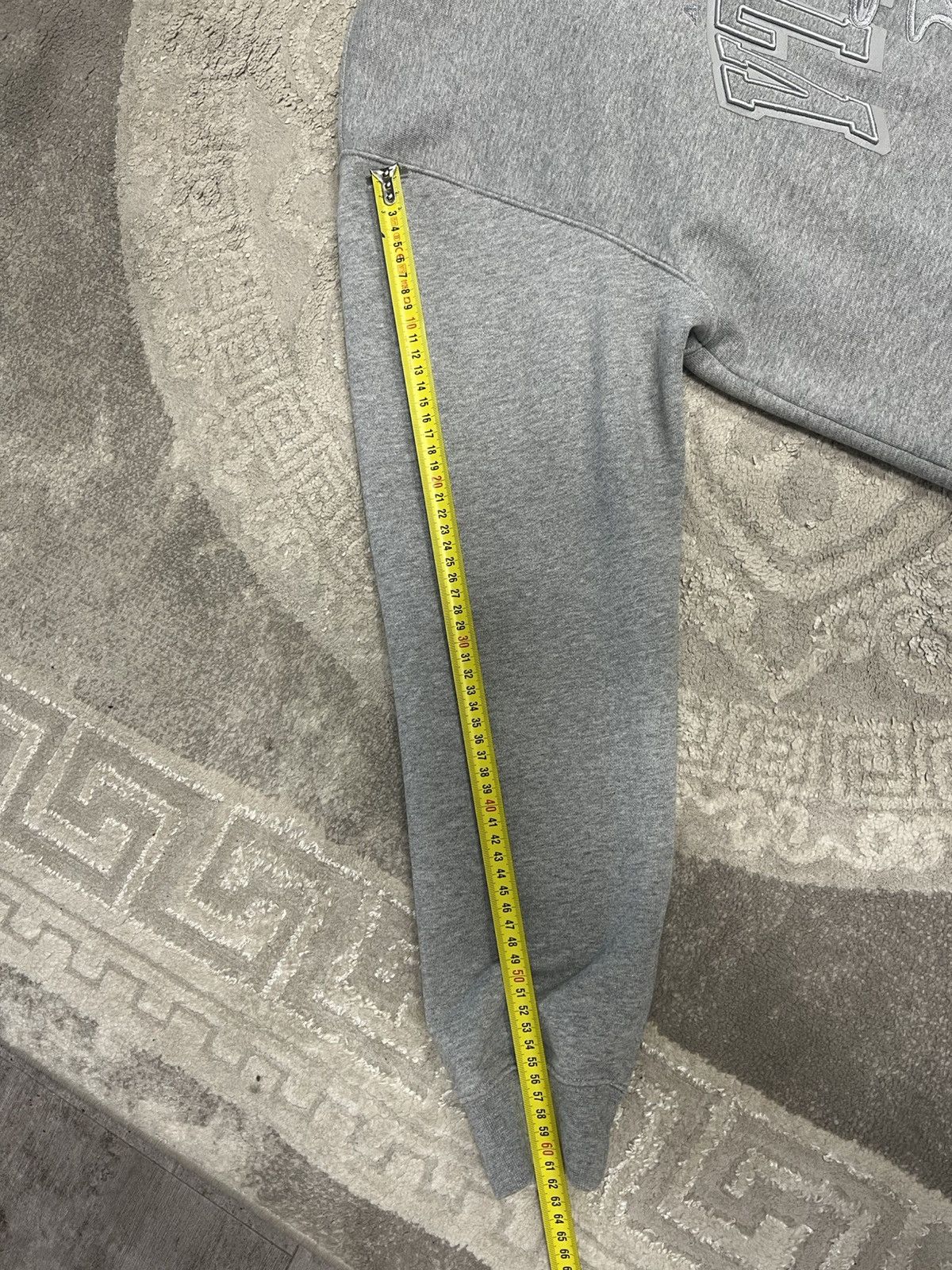 Vetements Vetements (Vtmnts) College Logo Hoodie Gray Size US M / EU 48-50 / 2 - 9 Thumbnail