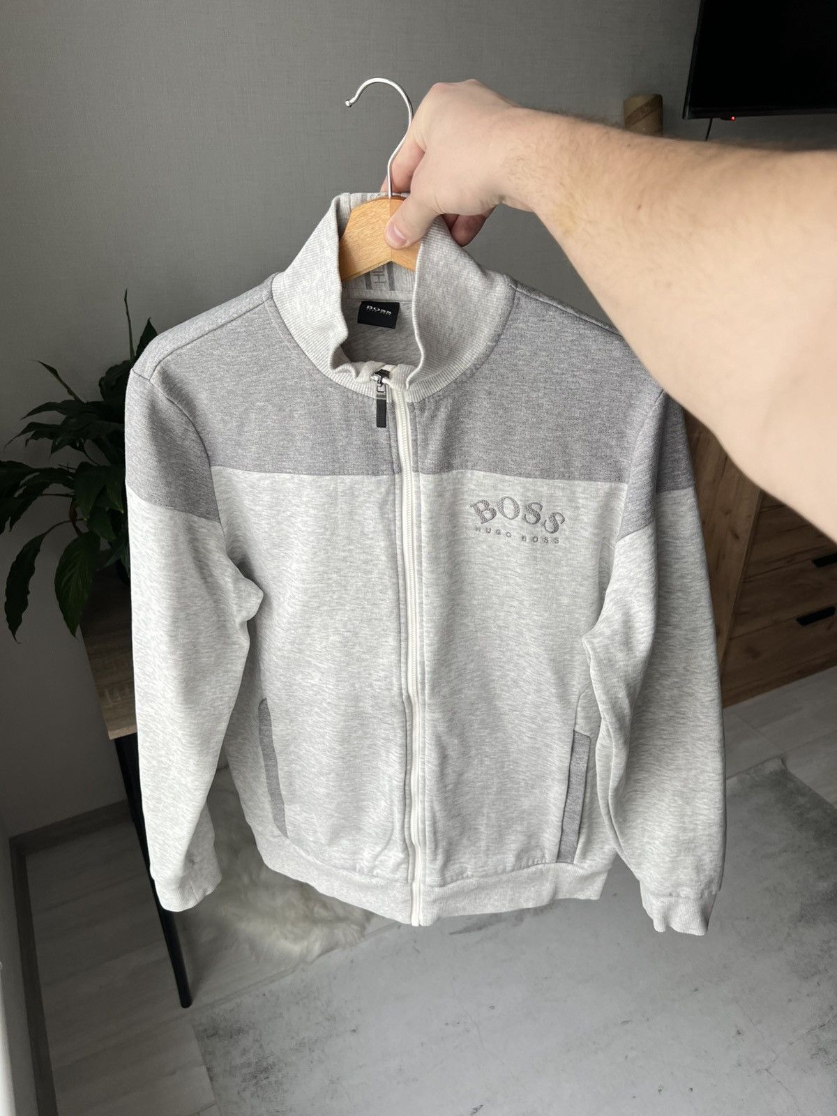 Hugo Boss Hugo Boss Full-Zip Sweathirt – Size L Size US L / EU 52-54 / 3 - 3 Thumbnail