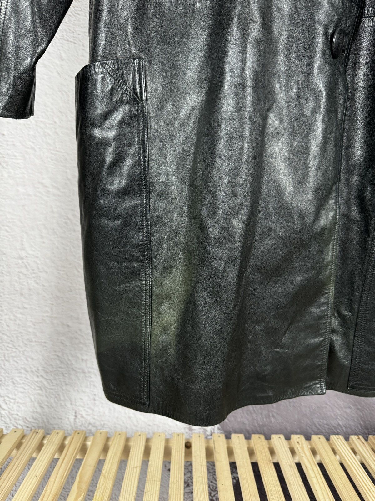 Other Zilli Made in France vintage pointaire creation leather coat Size ONE SIZE - 14 Thumbnail