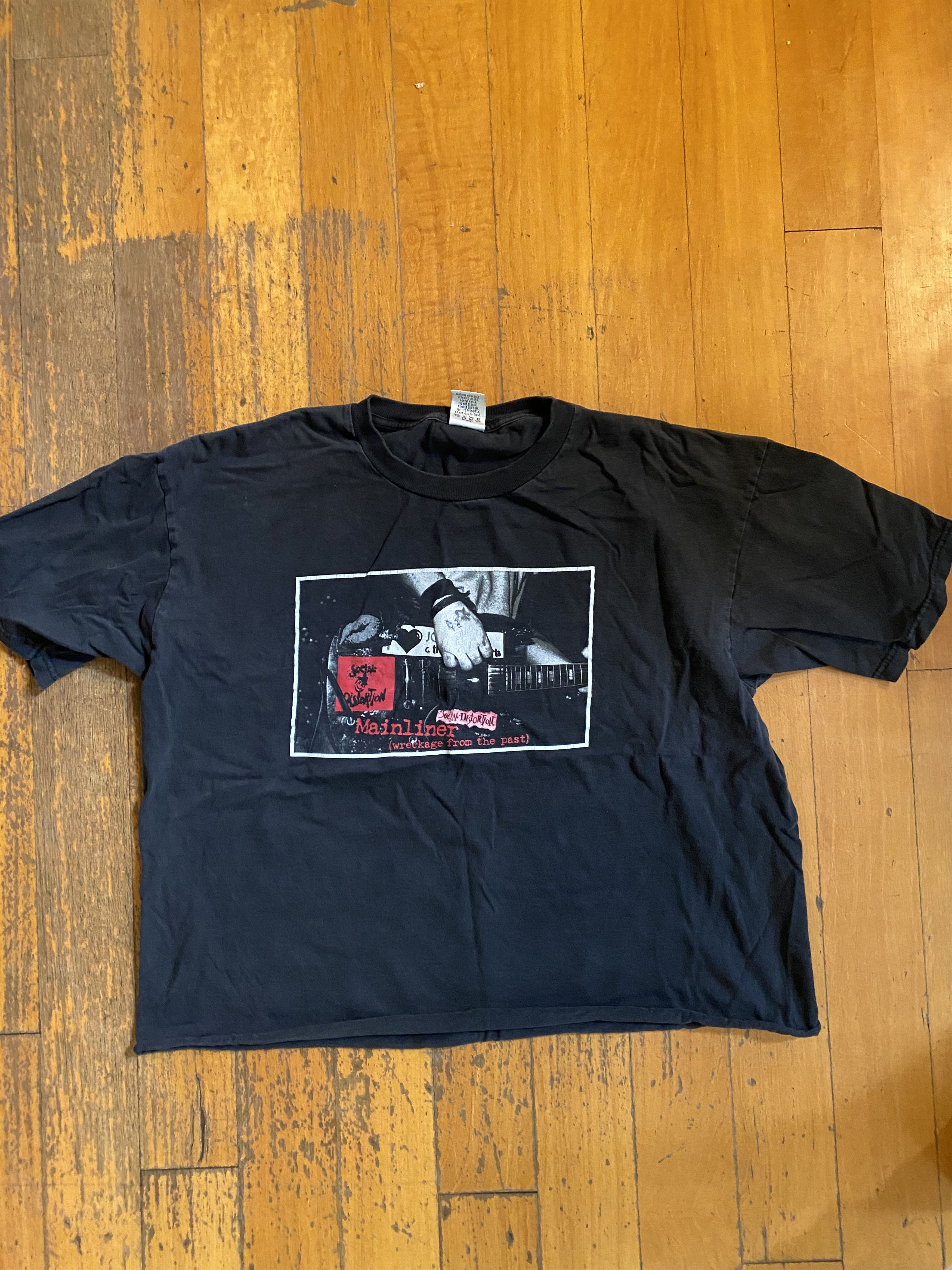 Band Tees social distortion authentic tee Size US XL / EU 56 / 4 - 1 Thumbnail