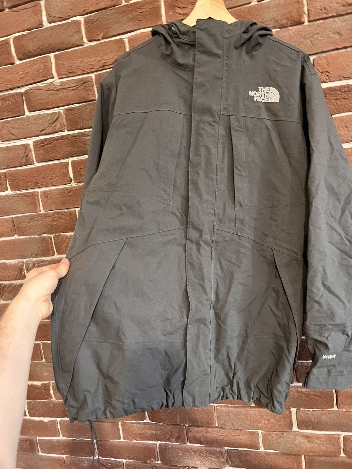 The North Face Rare The North Face TNF Hyvent Jacket Grey Vintage Outdoor Size US M / EU 48-50 / 2 - 4 Thumbnail