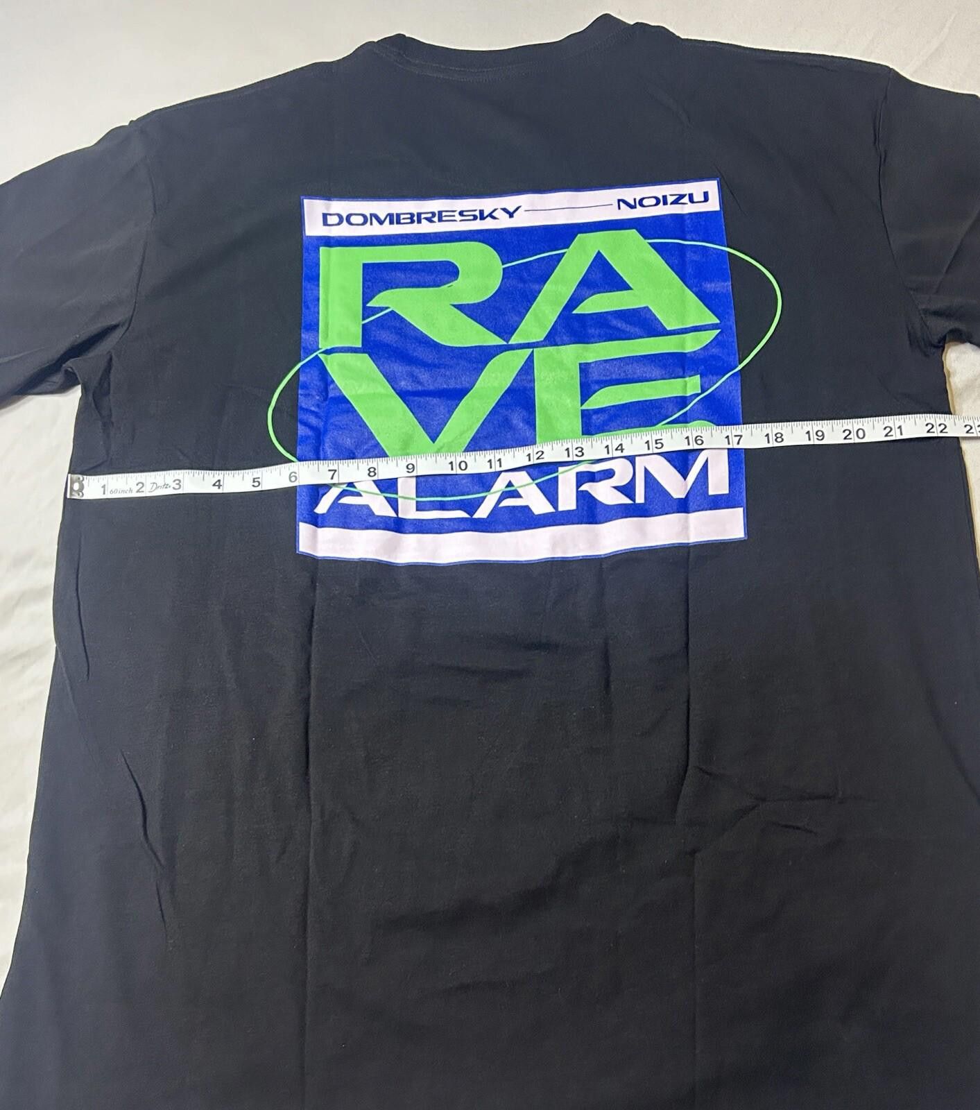 Other Dombresky X Noizu Rave Alarm Black T Shirt Mens Extra Large Size US XL / EU 56 / 4 - 4 Thumbnail