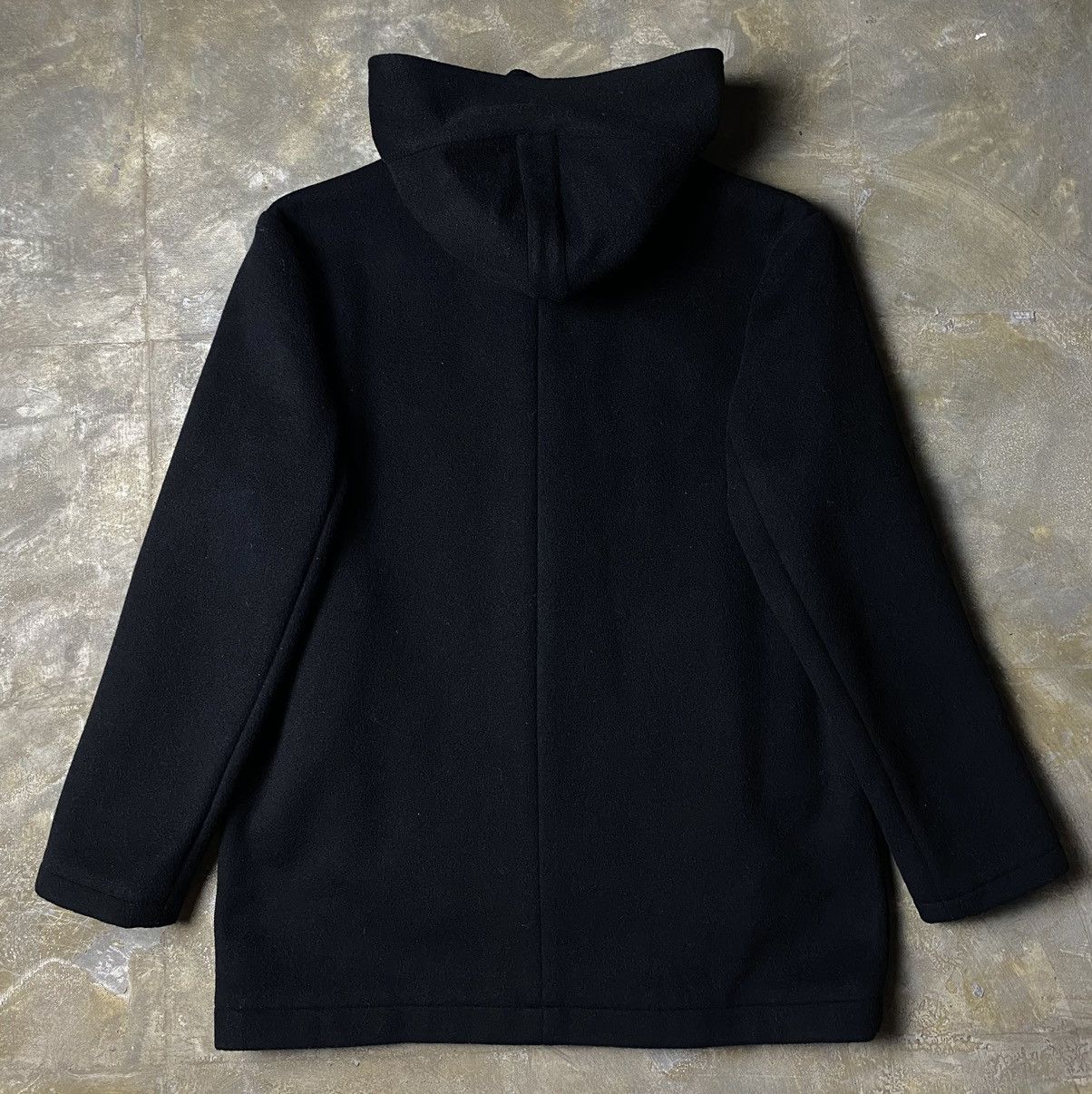 Yohji Yamamoto AW2005 Wool Hooded Coat Jacket Size S / US 4 / IT 40 - 6 Thumbnail