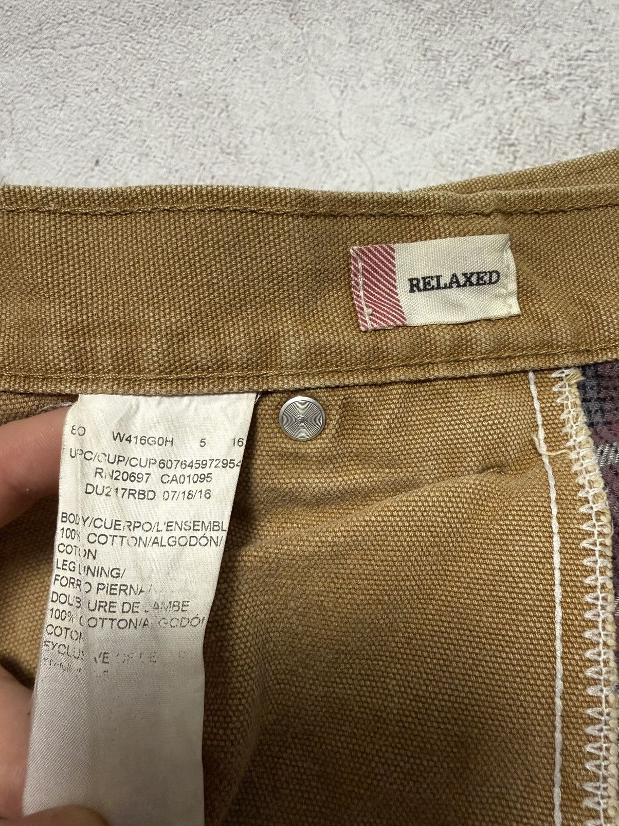 Dickies × Handmade × Vintage Vintage Dickies Patchwork Custom Carpenter Pants Handmade Size US 36 / EU 52 - 14 Thumbnail