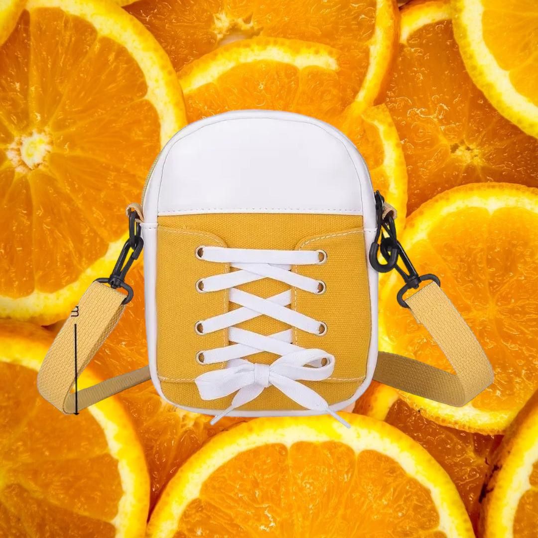 Other Yellow Shoes Design Crossbody Bag, Cute Zipper Shoulder Bag Size ONE SIZE - 1 Thumbnail
