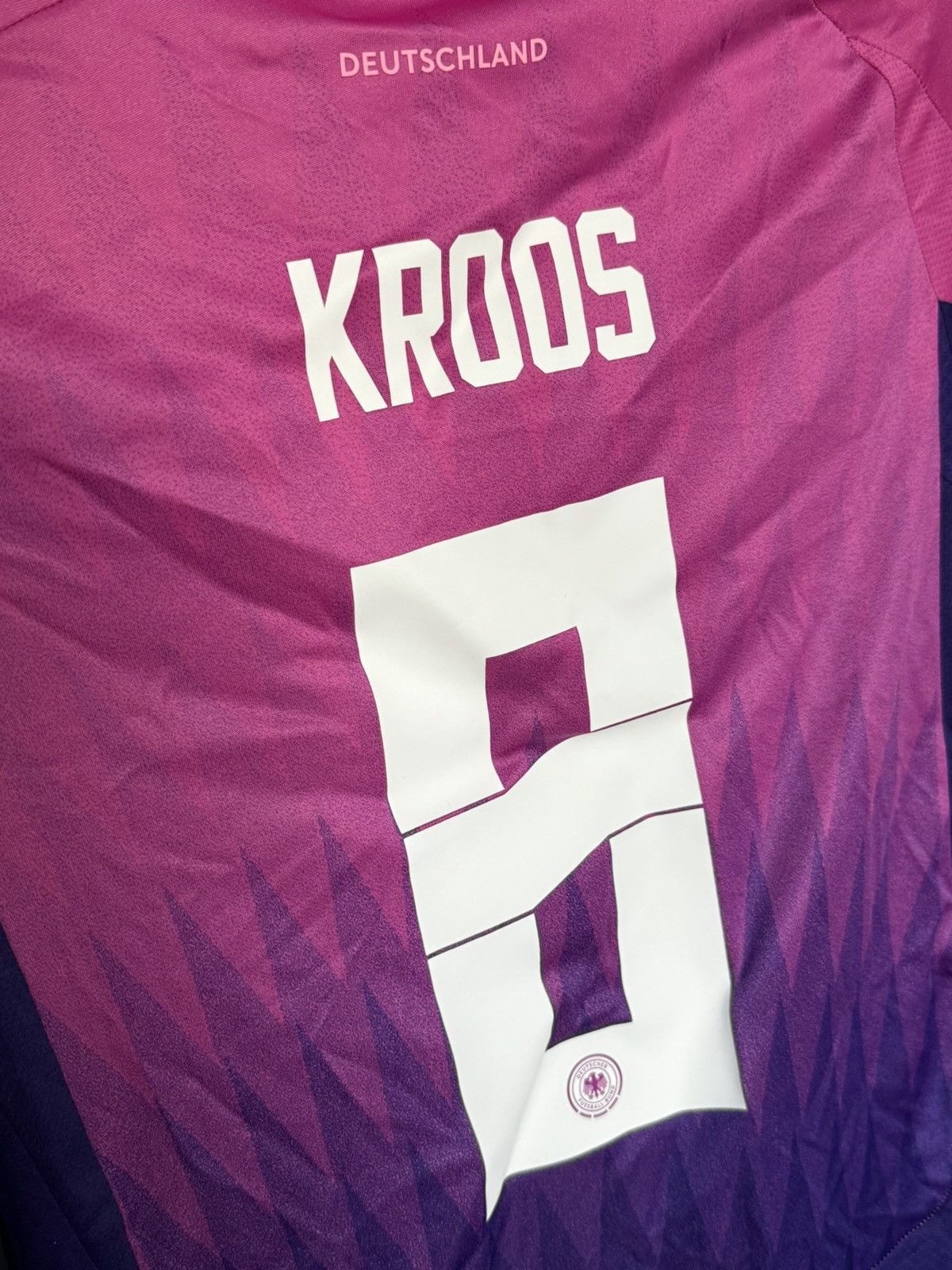 Adidas New KIDS Germany 24/25 Away Kroos Football Jersey T-Shirt Size US XS / EU 42 / 0 - 3 Thumbnail
