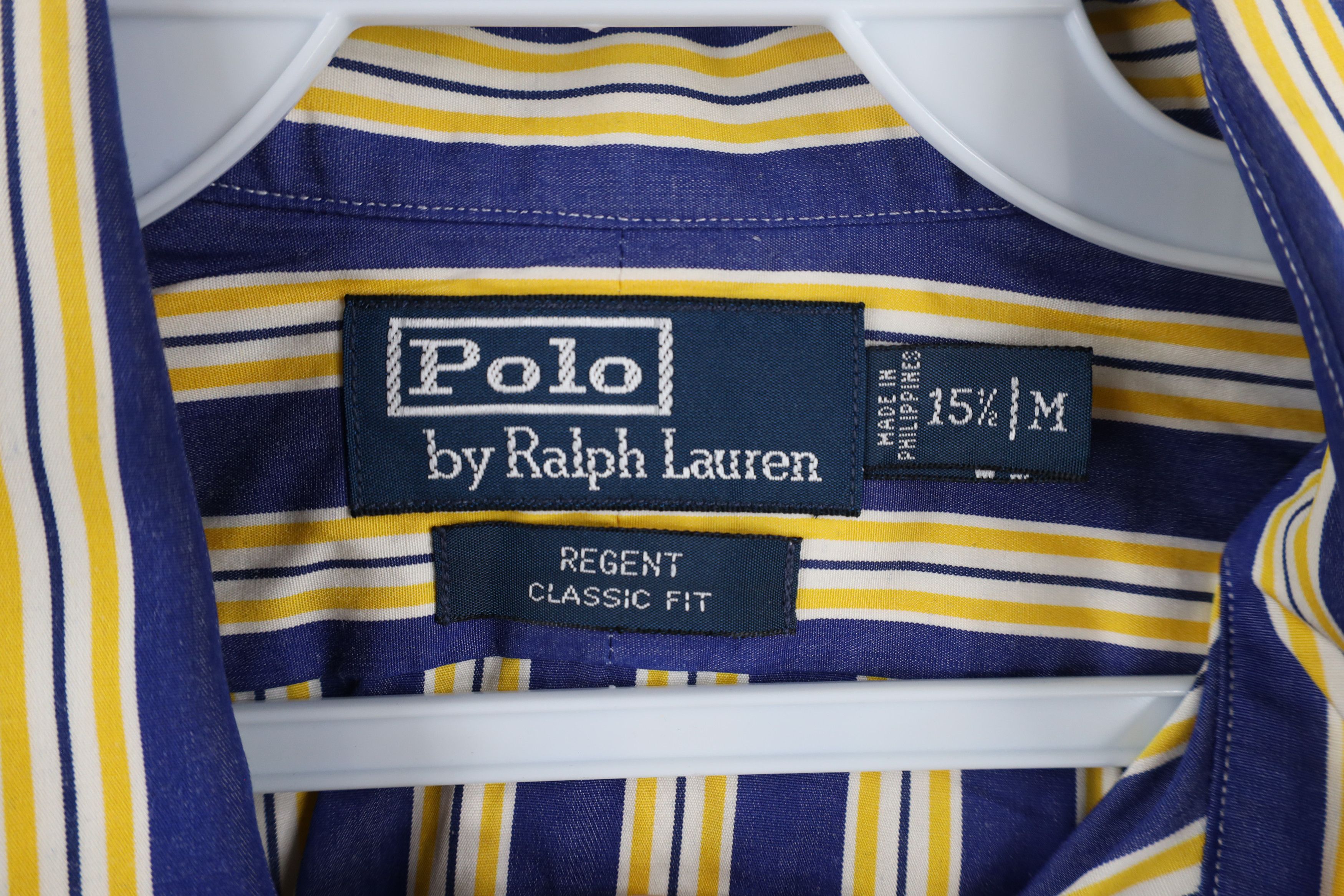 Polo Ralph Lauren Vintage 90s Ralph Lauren Classic Fit Striped Button Shirt Size US M / EU 48-50 / 2 - 5 Thumbnail