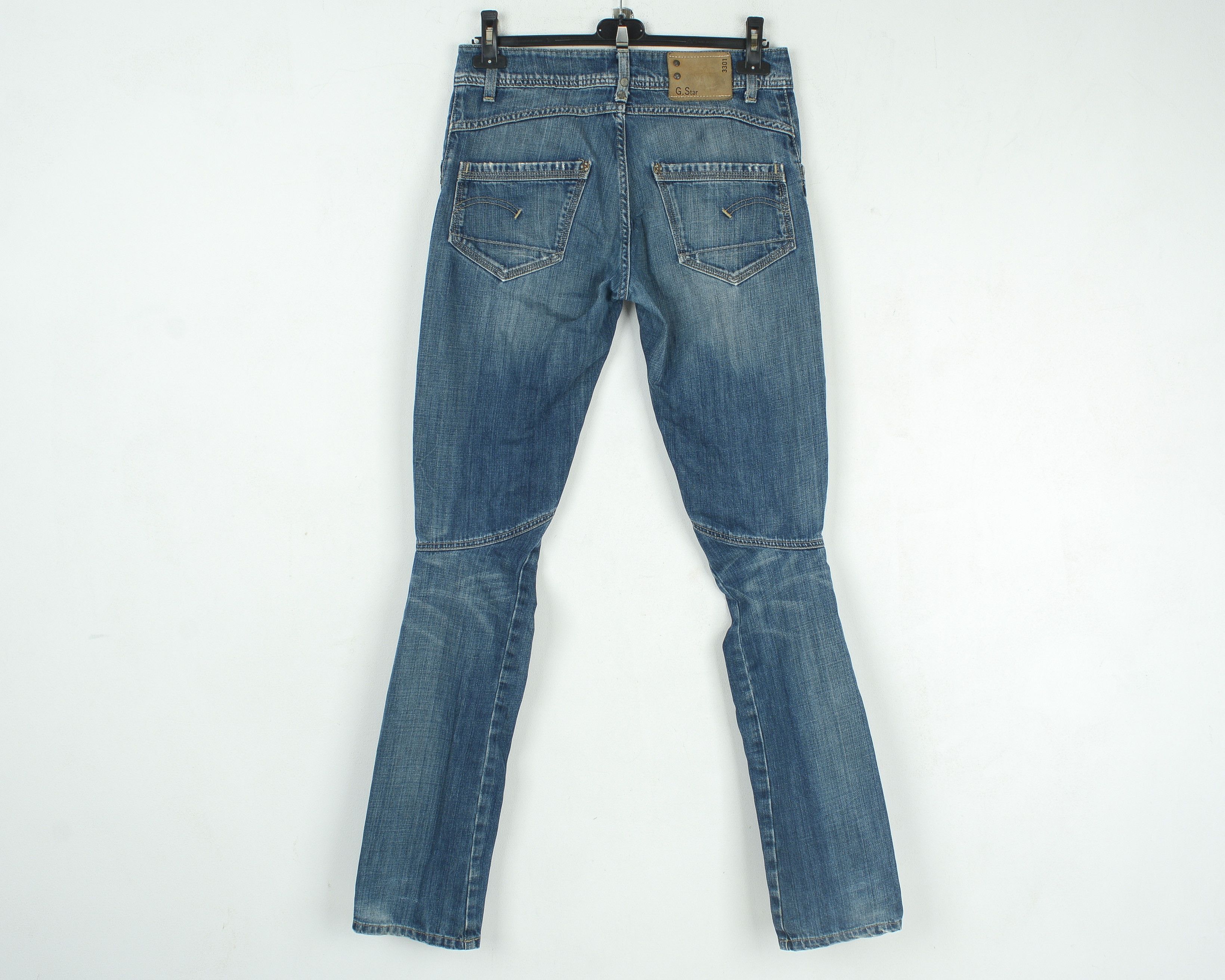 G-Star Women Jack Straight Jeans Denim Pants Trousers W27 L34 Size 27" / US 4 / IT 40 - 3 Thumbnail