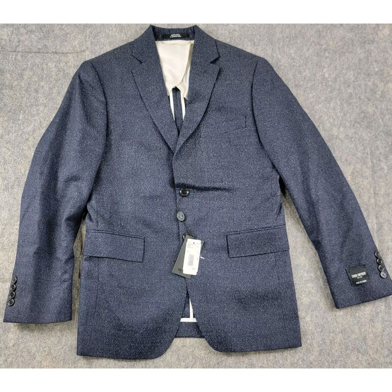 Todd Snyder Todd Snyder Donegal Sutton Suit Jacket Sport Coat Blazer Size 36S - 2 Thumbnail