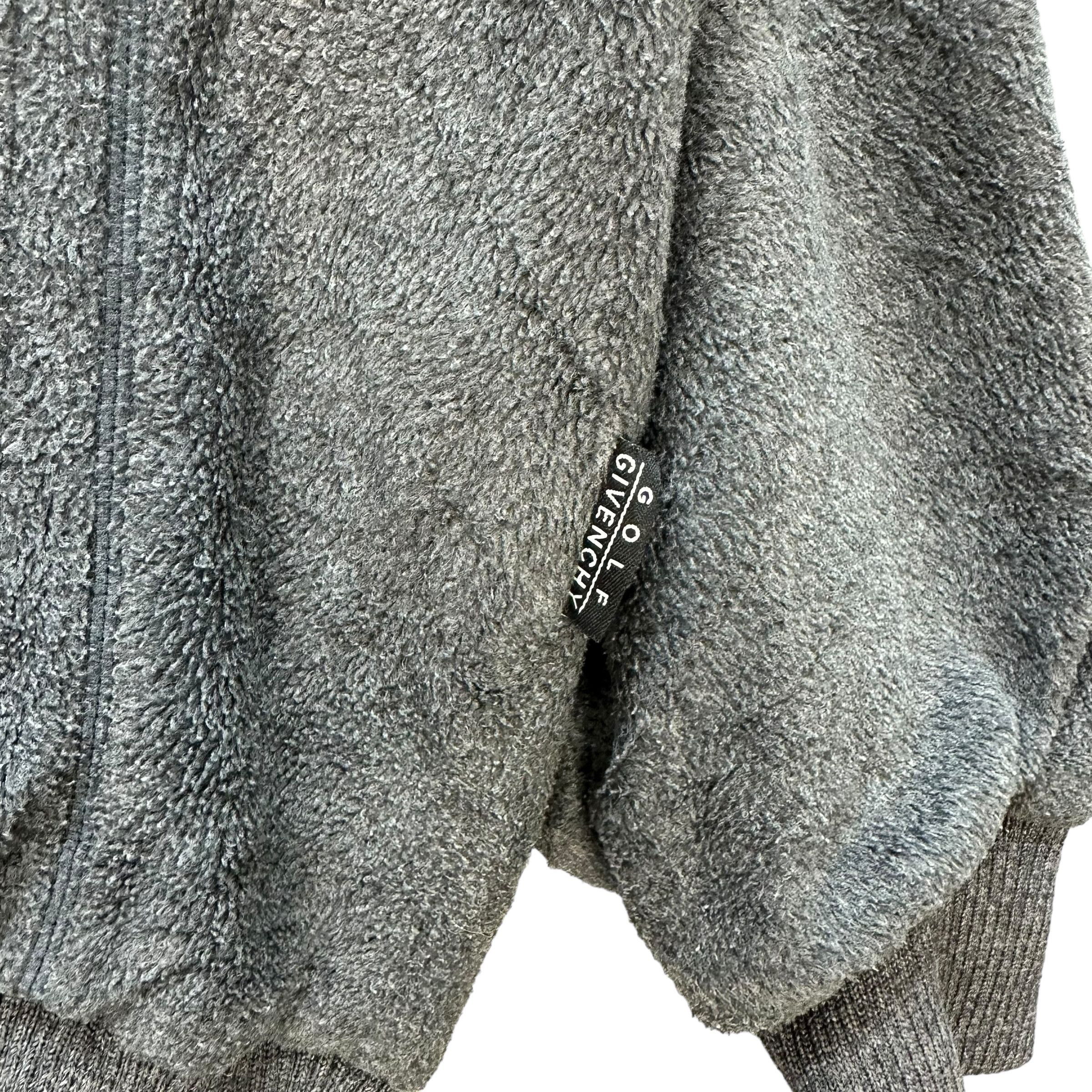 Givenchy GIVENCHY GOLF Fleece Sweater Bomber Jacket #A47-1091 Size US XL / EU 56 / 4 - 6 Thumbnail