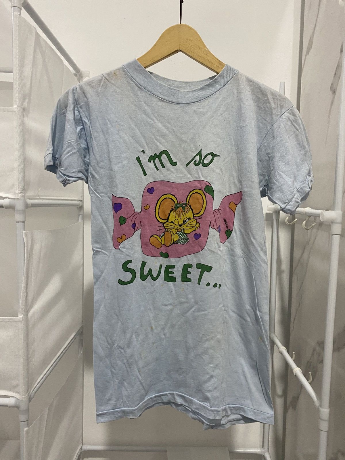 Vintage Vintage 70s Minnie Mouse Rare Tshirt Size US S / EU 44-46 / 1 - 1 Thumbnail