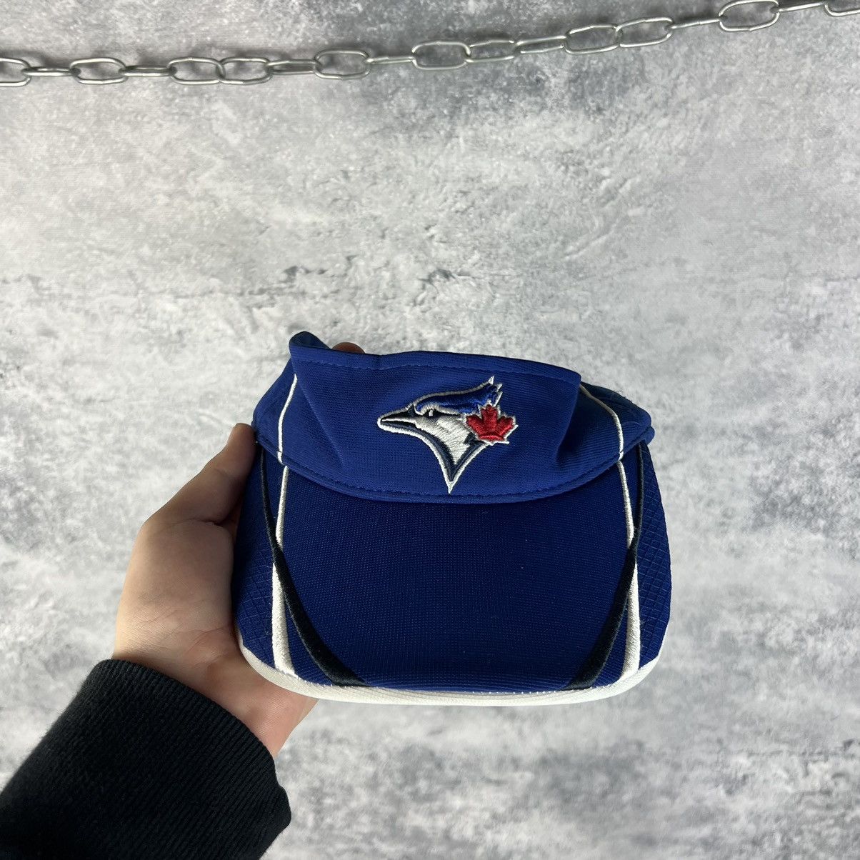 MLB Toronto Blue Jays Vintage Visor Cap Men's Blue One Size Size ONE SIZE - 2 Thumbnail