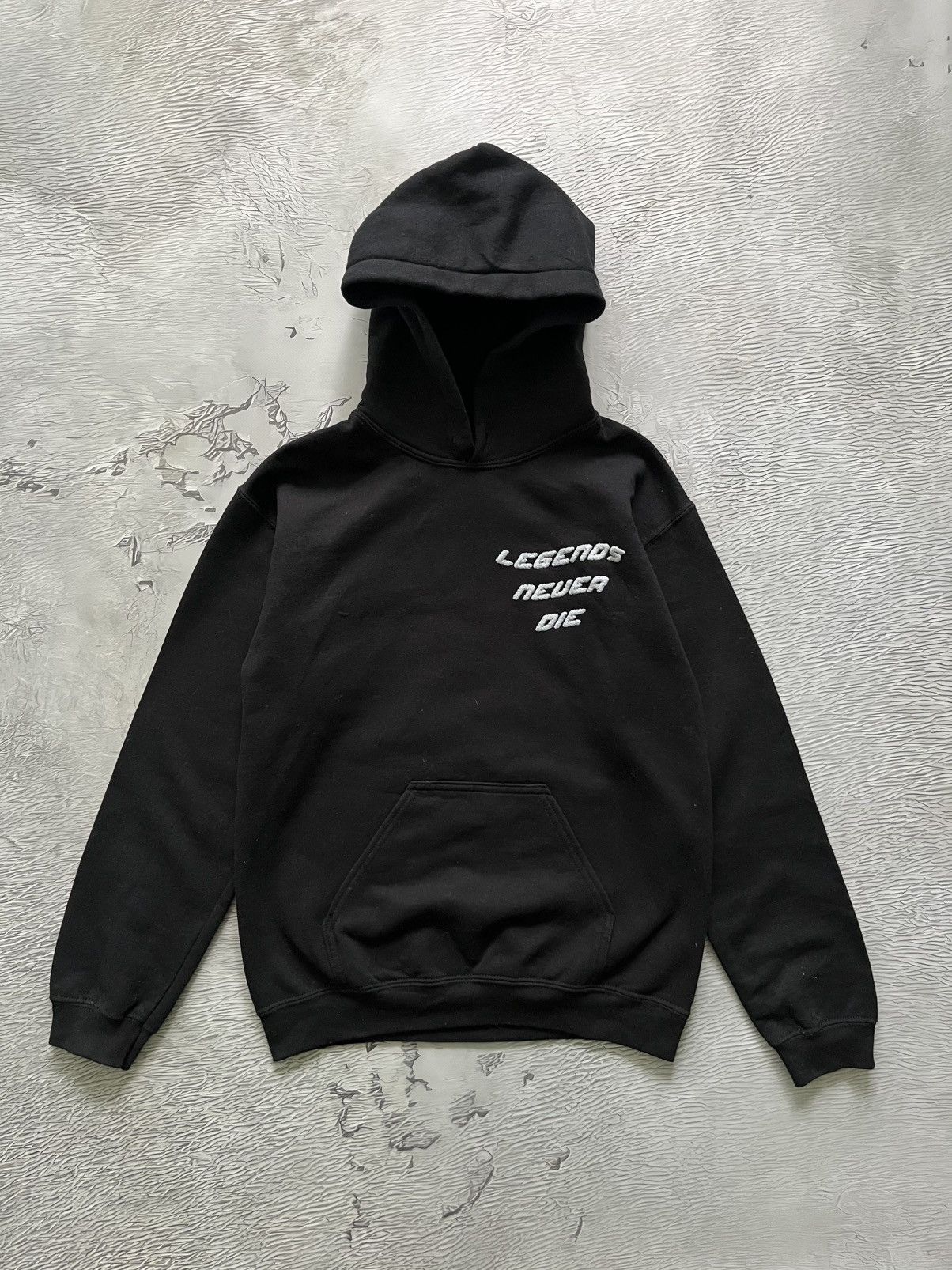 Rap Tees ☘️ Juice WRLD Legends Never Die Rap Hoodie Streetwear Black Size US S / EU 44-46 / 1 - 4 Thumbnail