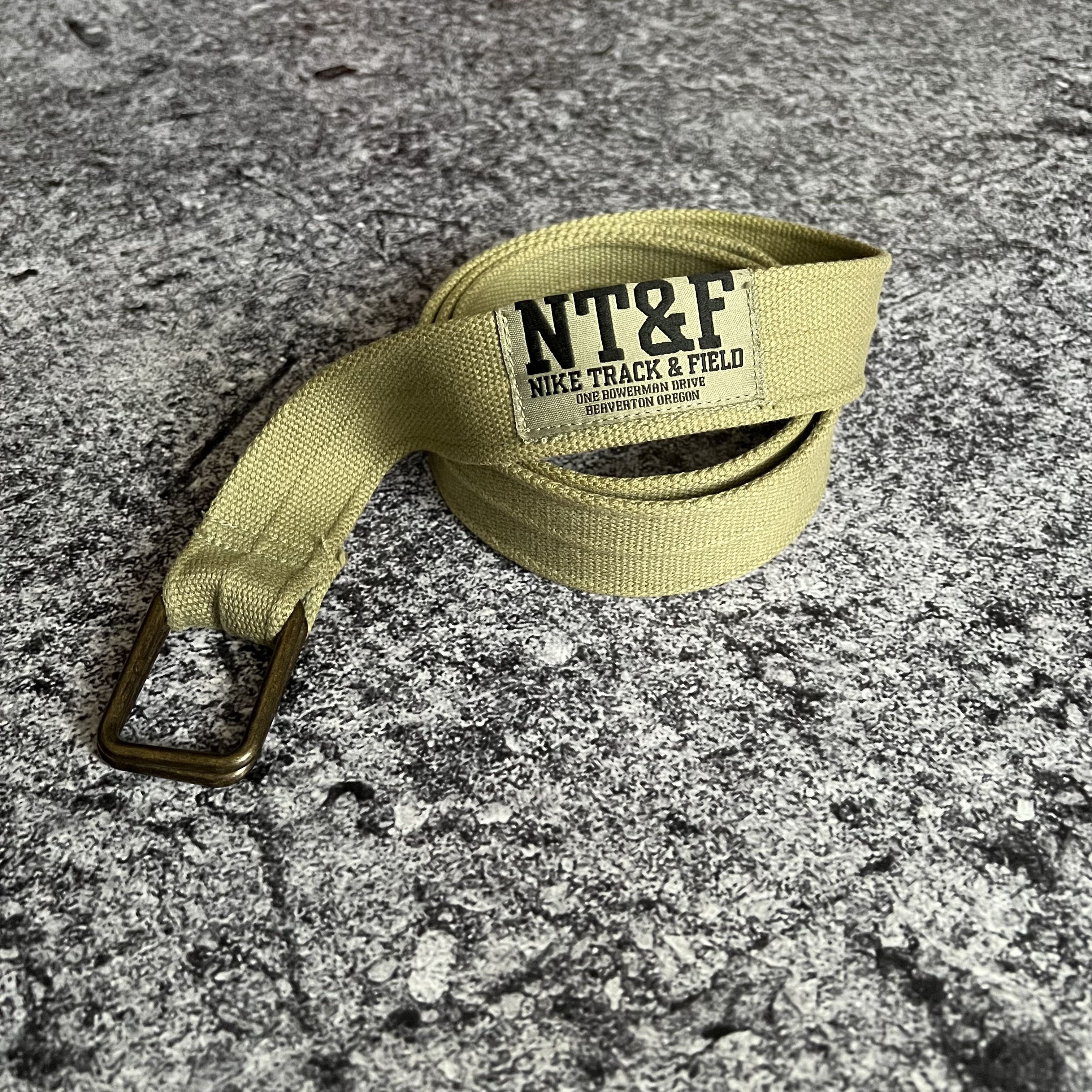 Nike Vintage Nike Track & Field Belt Big Logo Size One Size Size ONE SIZE - 1 Thumbnail