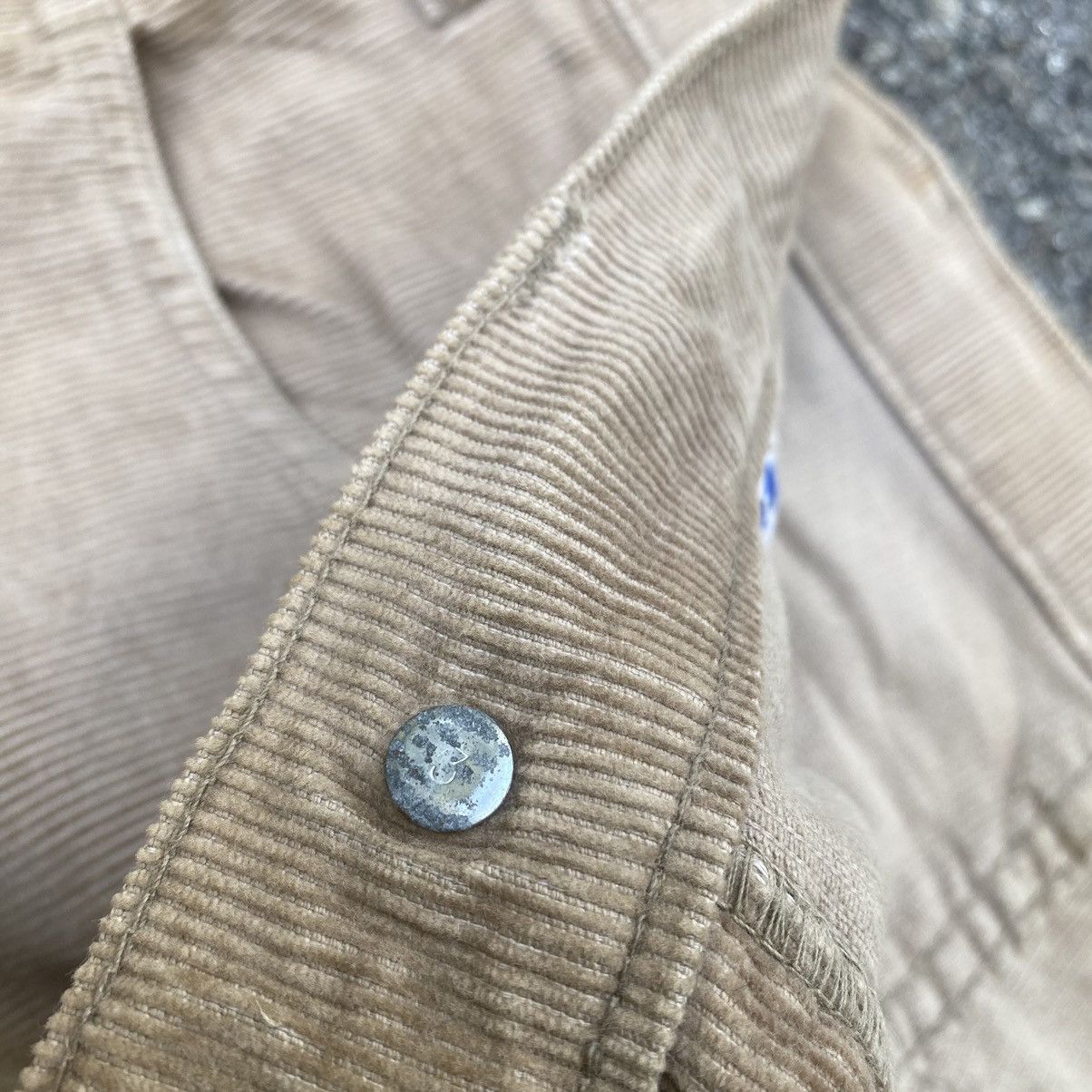 Levi's Vintage Levis 70s Button #3 Corduroy Flare Bootcut Talon 42 Size US 33 - 6 Thumbnail