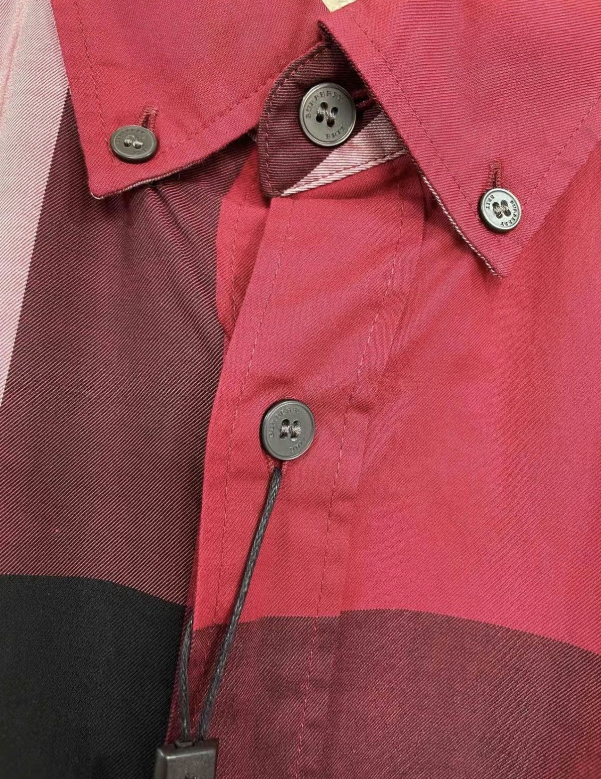 Burberry Burberry 100% Cotton Short Sleeve Shirt J30 Size US M / EU 48-50 / 2 - 3 Thumbnail