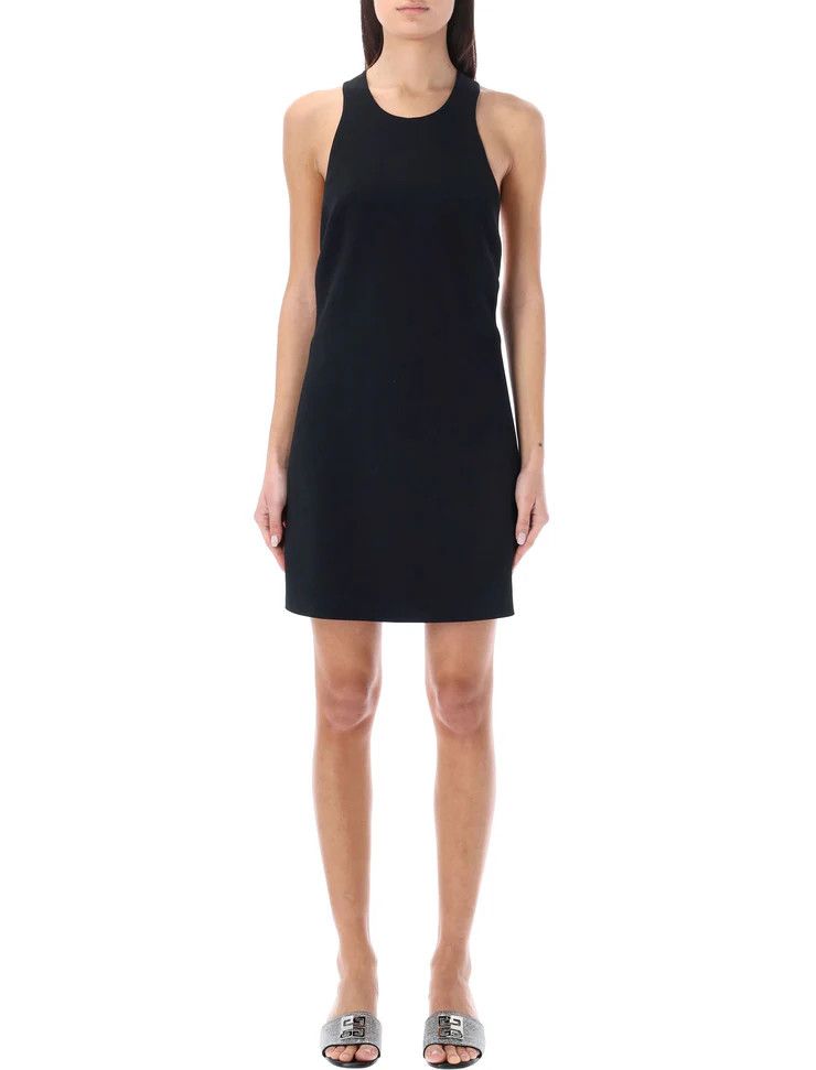 Givenchy o1y0925 Elegant Mini Dress in Black Size S / US 4 / IT 40 - 1 Thumbnail