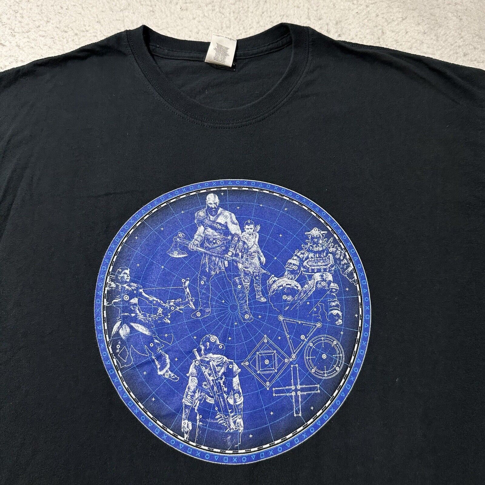 Gildan SONY Playstation Experience '17 XL Convention Graphic TShirt Size US XL / EU 56 / 4 - 3 Thumbnail