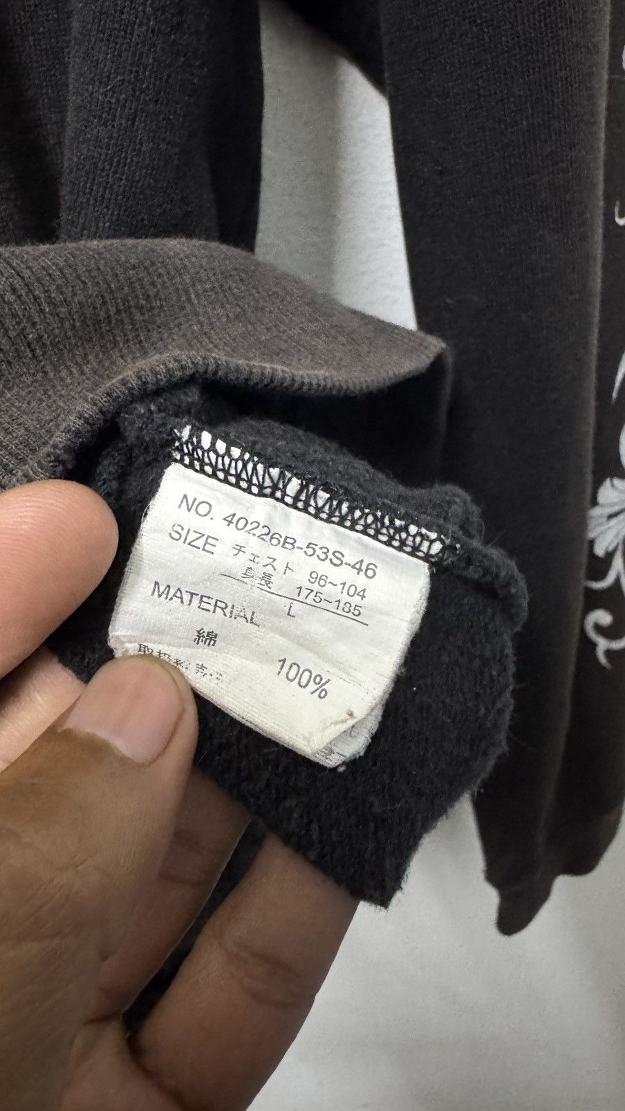 Seditionaries Inspired by Chrome Hearts Metal Tribal Hunter Black Hoodie Size US M / EU 48-50 / 2 - 6 Thumbnail
