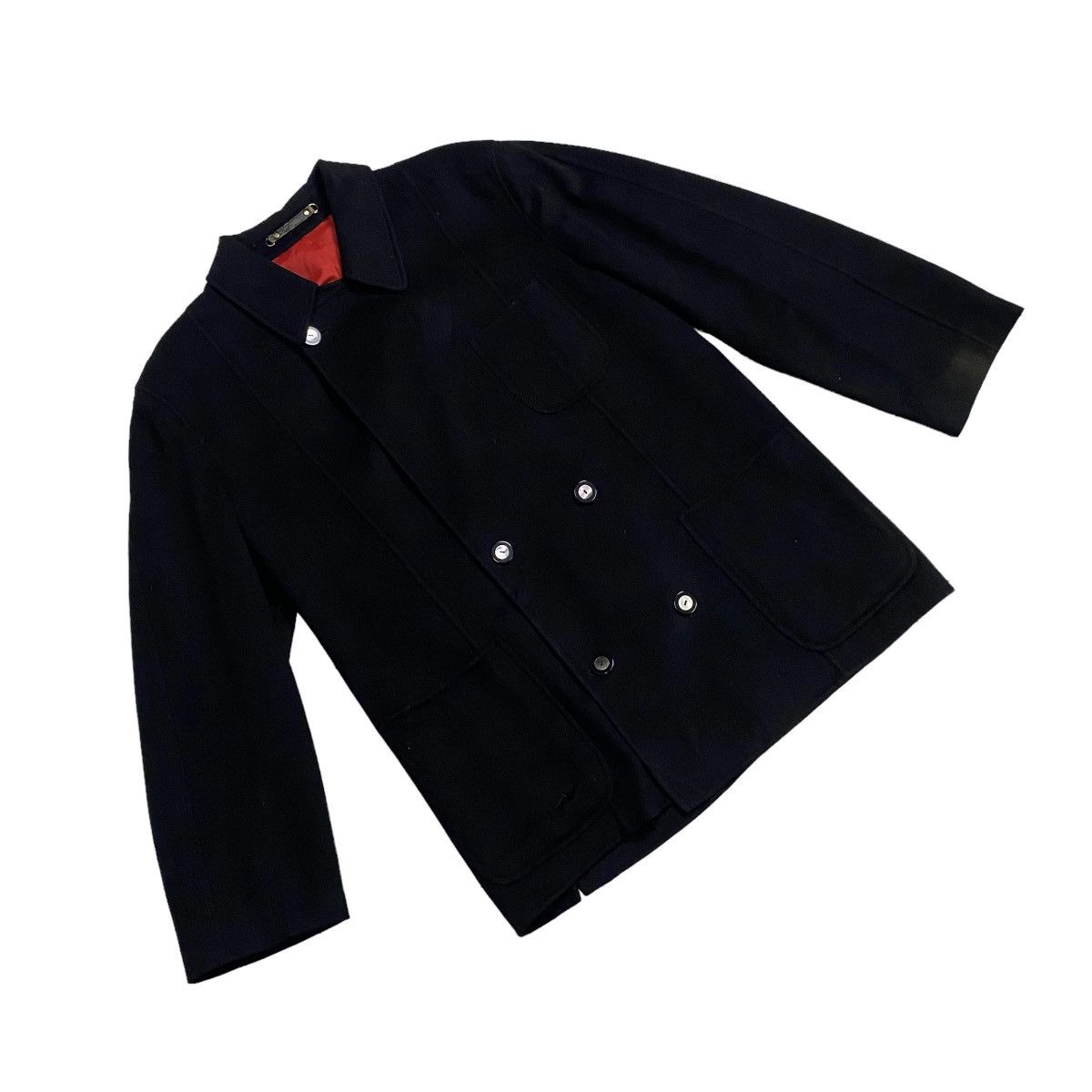 Aquascutum Aquascutum double breasted wool coat jacket Size US L / EU 52-54 / 3 - 7 Thumbnail
