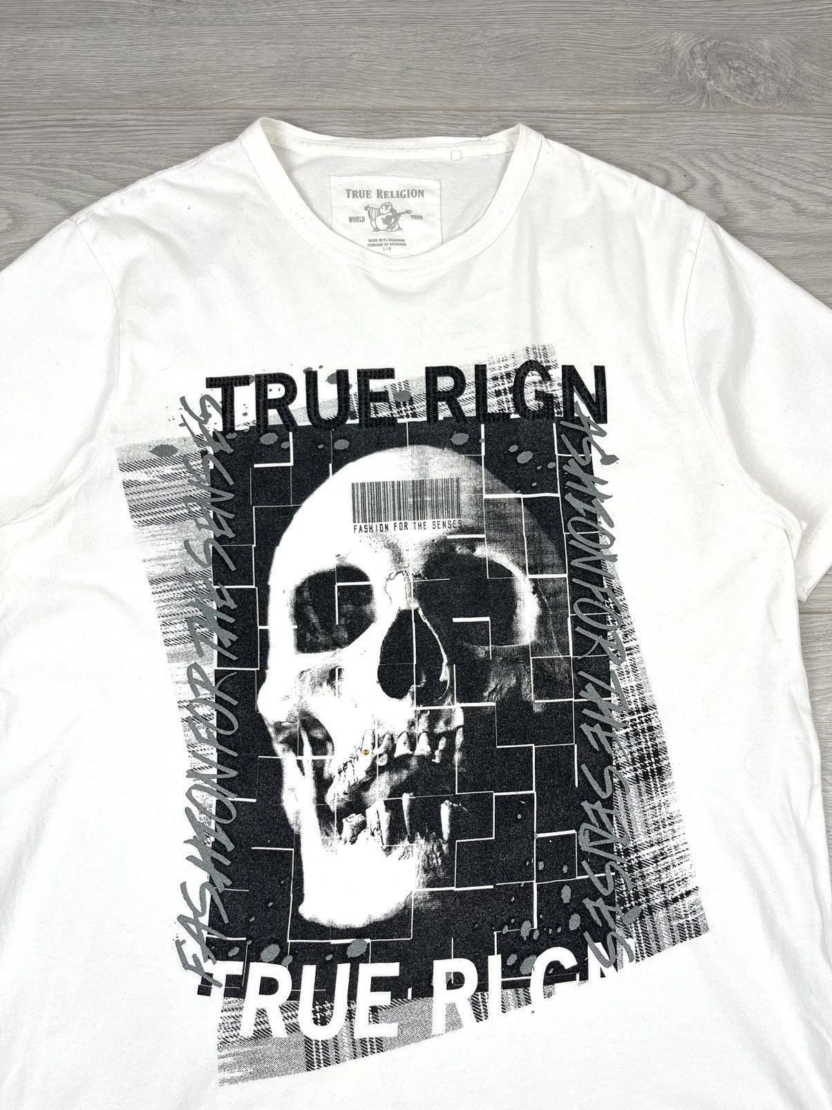 True Religion True Religion Chief Keef Skull Y2K T Shirt Size US L / EU 52-54 / 3 - 3 Thumbnail