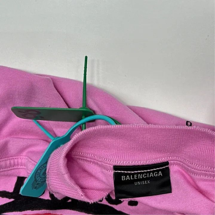 Balenciaga Balenciaga Logo Printed T-Shirt for Women 0079-2507 Size M / US 6-8 / IT 42-44 - 2 Thumbnail