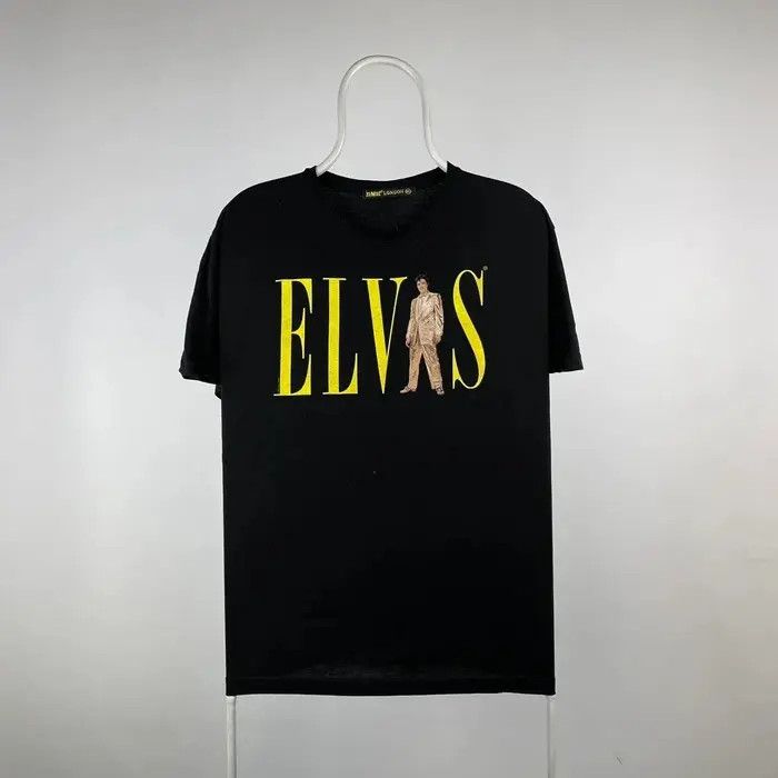 Band Tees Elvis Presley T-shirt band tee size XLarge black rock tee Size US XL / EU 56 / 4 - 1 Thumbnail