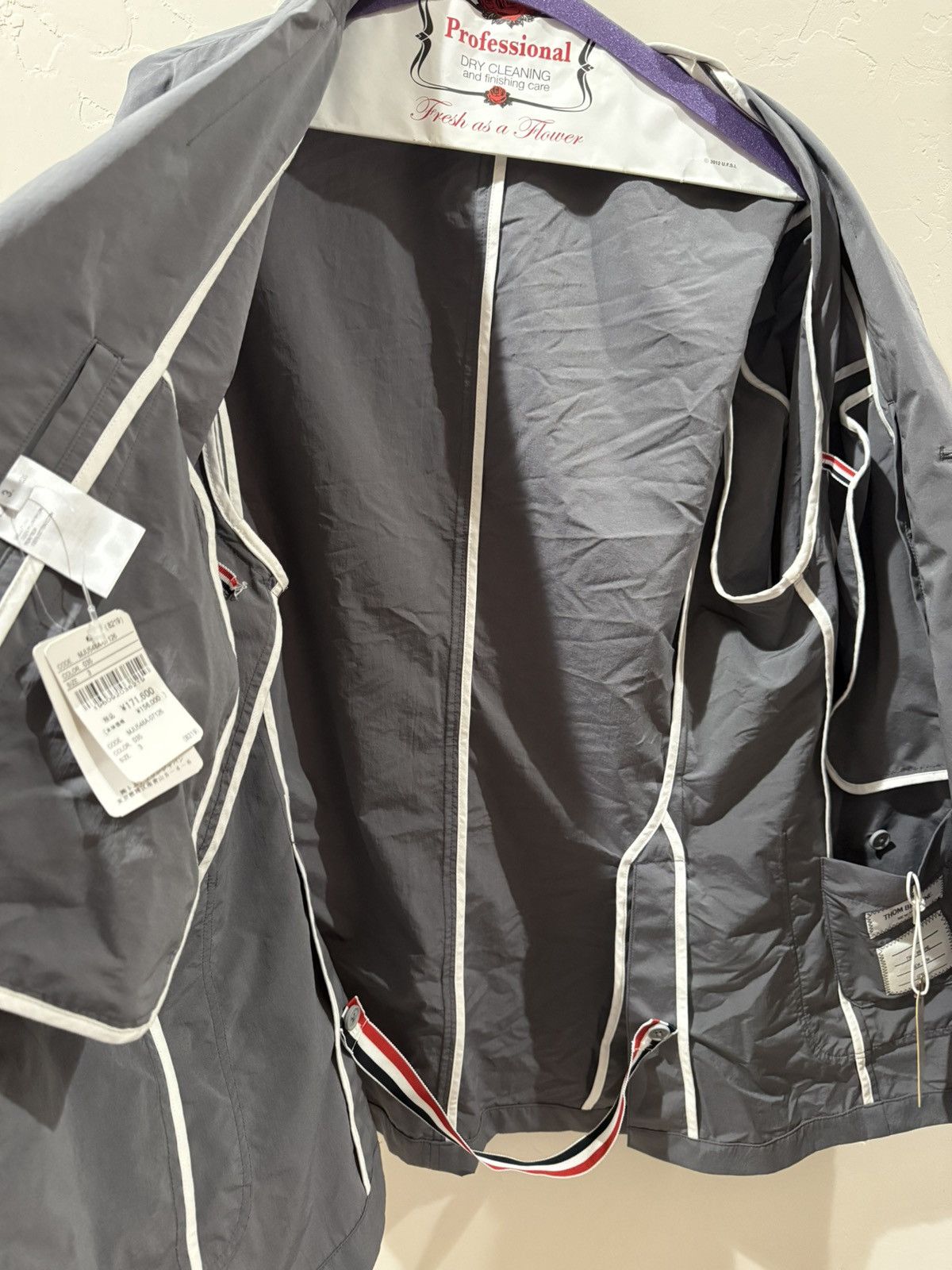 Thom Browne unconstructed sack sport coat Size US L / EU 52-54 / 3 - 8 Thumbnail