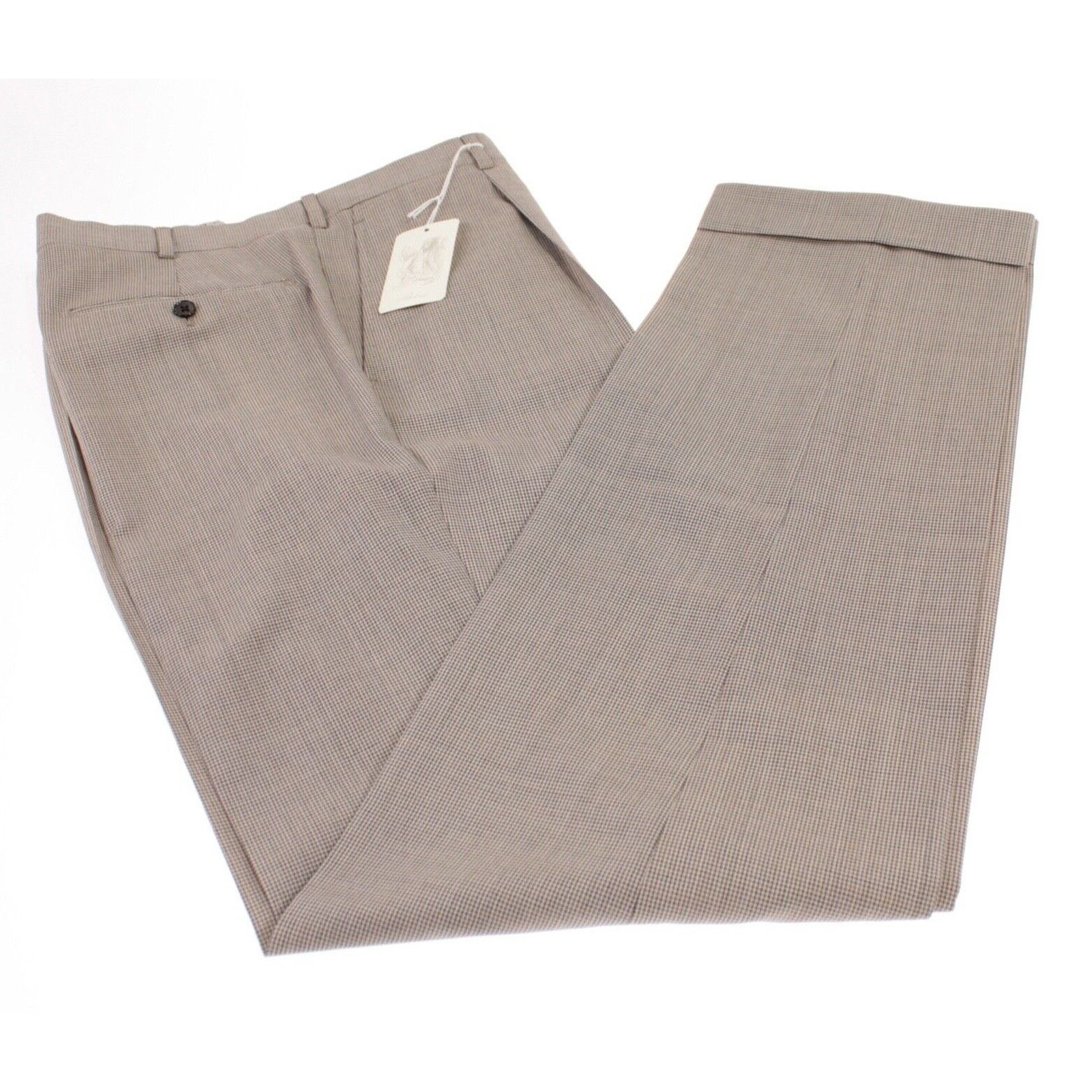 Belvest Belvest New with tags Dress Pants Size 34 US In Brown Size US 34 / EU 50 - 2 Thumbnail