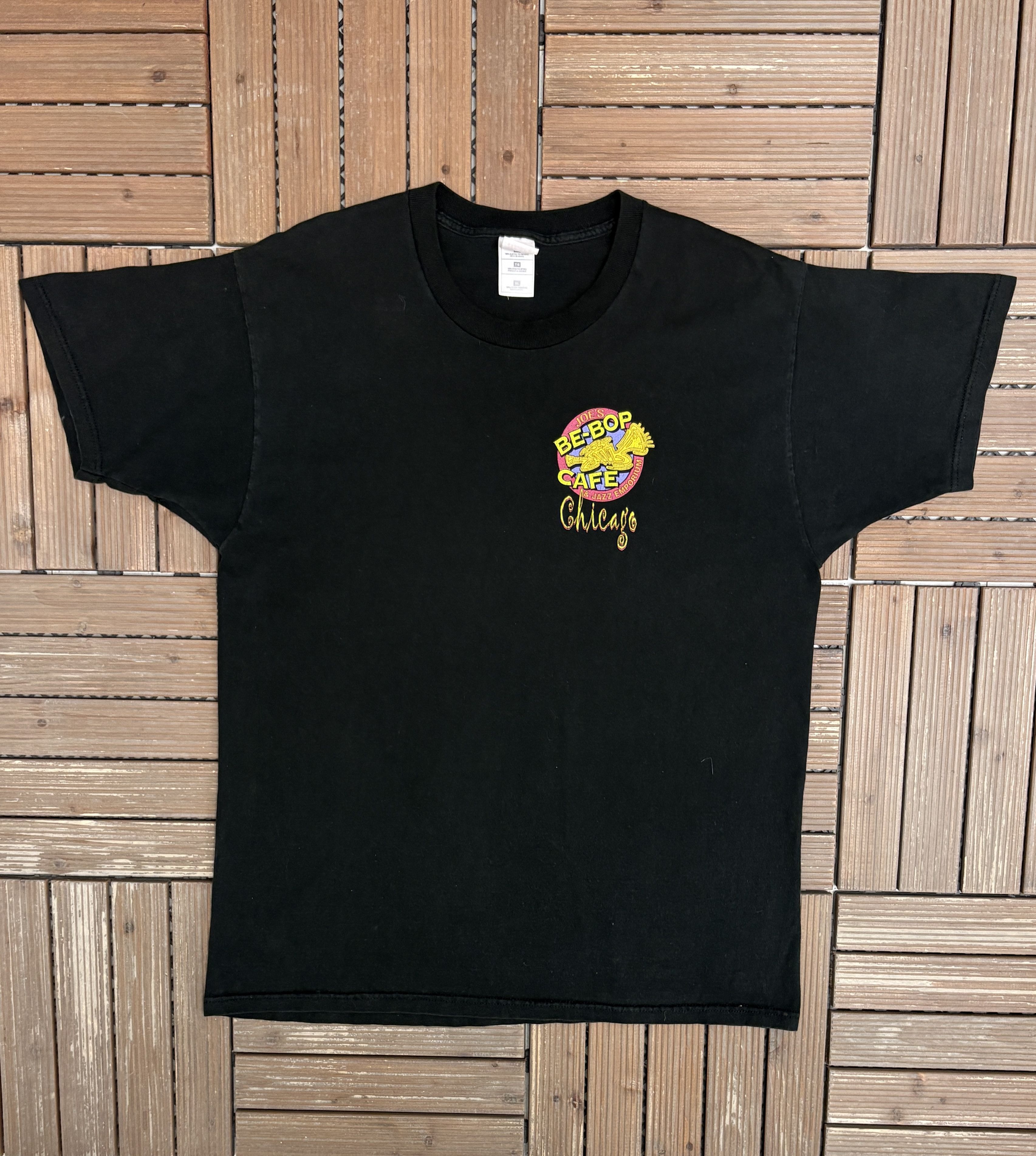 Vintage Joe's Be-Bop Cafe & Jazz Emporium Vintage T-Shirt Tee Size US XL / EU 56 / 4 - 1 Thumbnail