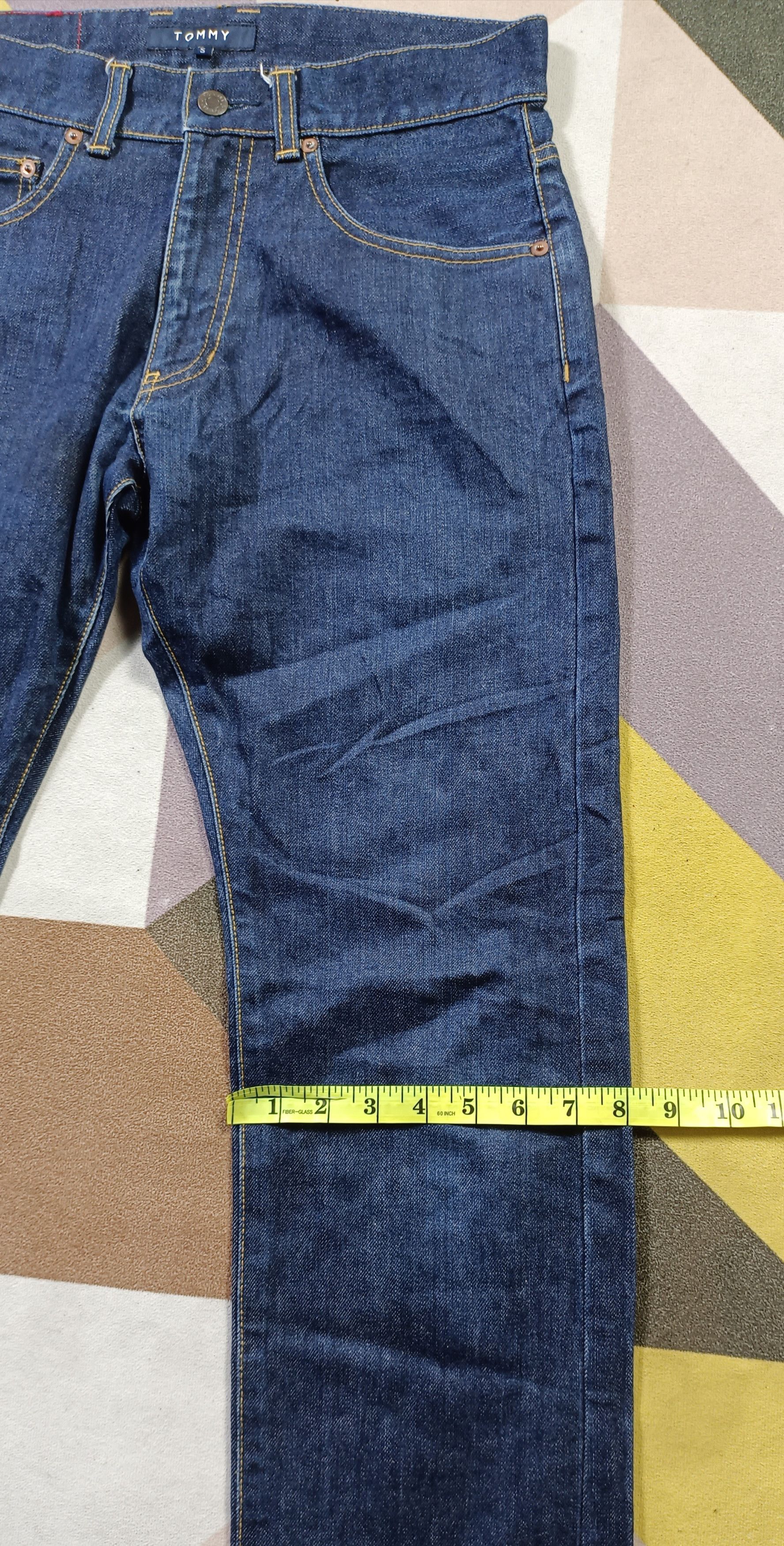 If Six Was Nine × Tommy Hilfiger × Tommy Jeans Vintage💥 Tommy Hilfiger Big Flag Straight Cut Jeans Size US 30 / EU 46 - 17 Thumbnail