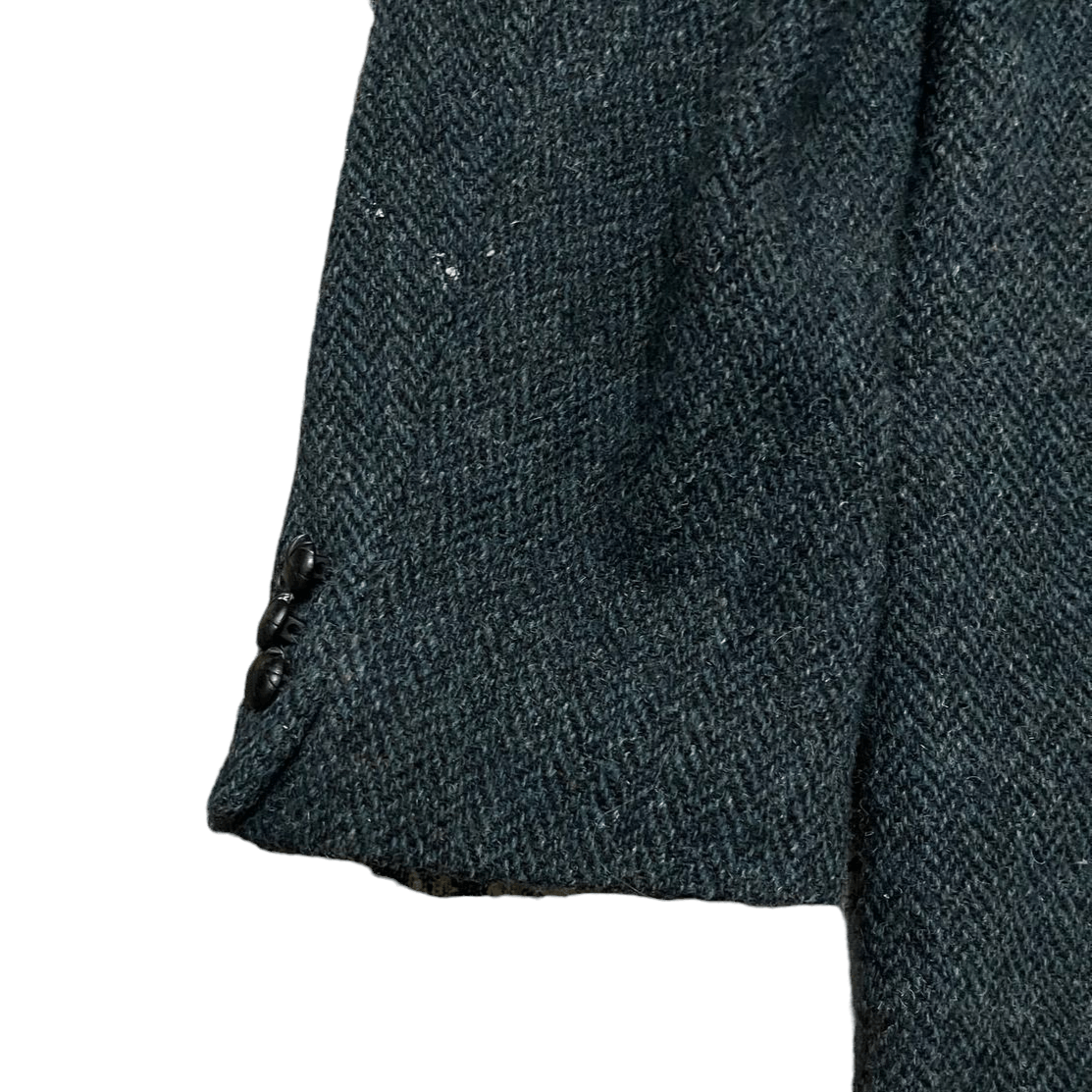 Harris Tweed Vintage Harris Tweed Hand Woven Wool Coat Size US L / EU 52-54 / 3 - 15 Thumbnail