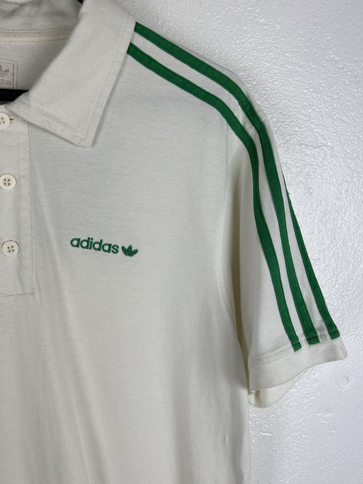 Adidas Vintage Adidas Stan Smith vs Nastase Embroidery Polo Size US S / EU 44-46 / 1 - 3 Thumbnail