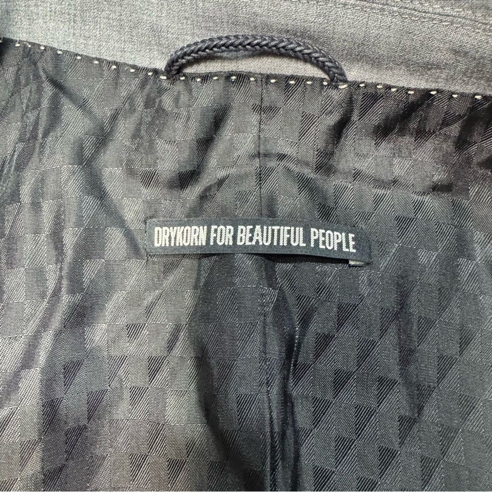 DRYKORN New Drykorn For Beautiful People Grey Wool Blend Jacket Siz Size 52R - 6 Thumbnail