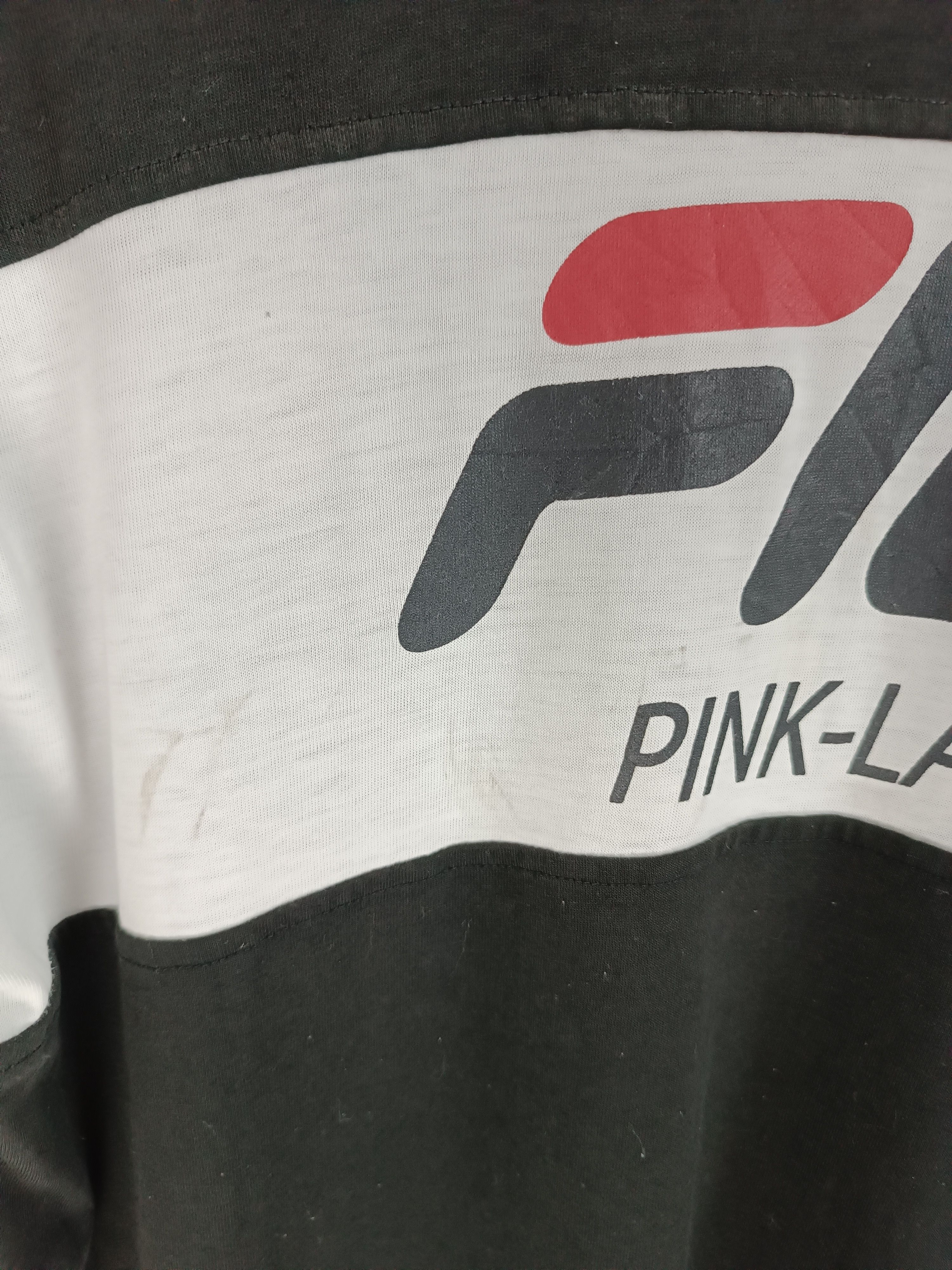 Fila VINTAGE FILA PINK LATTE LADY LONG TEE Size L / US 10 / IT 46 - 10 Thumbnail