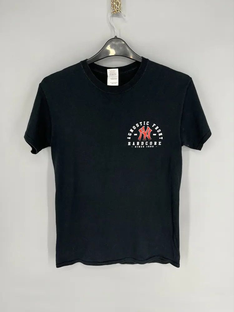 Band Tees × Vintage Agnostic Front NY Hardcore Vintage Y2K Rock Band Metal Tee Size US S / EU 44-46 / 1 - 2 Thumbnail