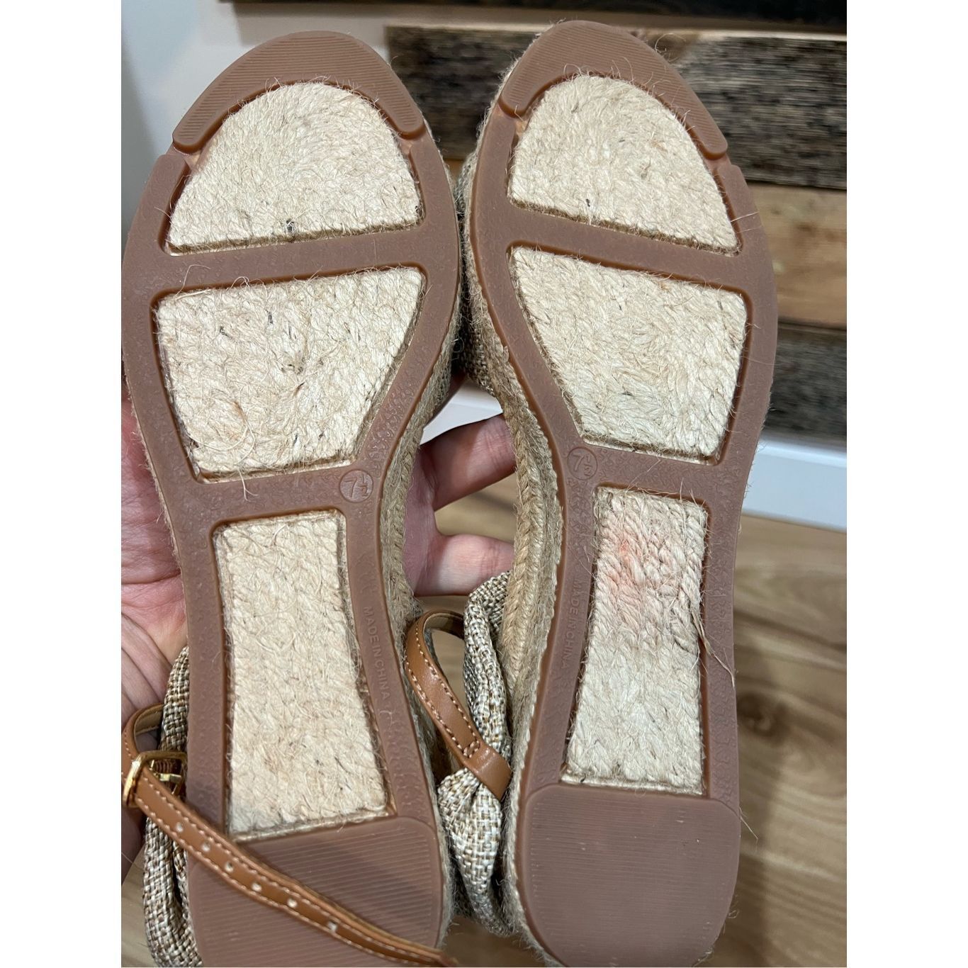 Other Talbots new with defects PAMELA BOW LINEN ESPADRILLE WEDGES Size US 7.5 / IT 37.5 - 8 Thumbnail
