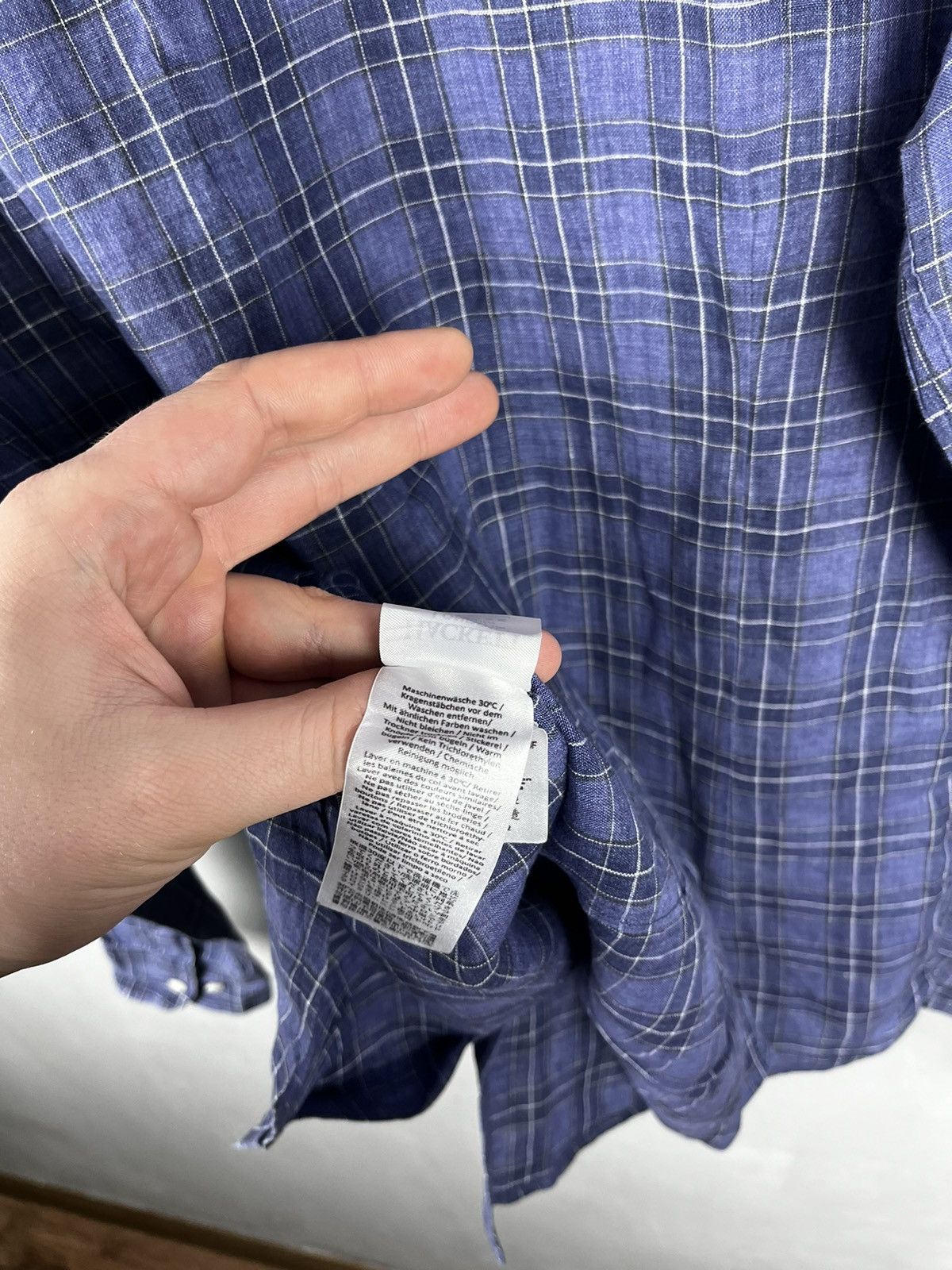 Hackett Hackett London linen shirt Size US S / EU 44-46 / 1 - 9 Thumbnail